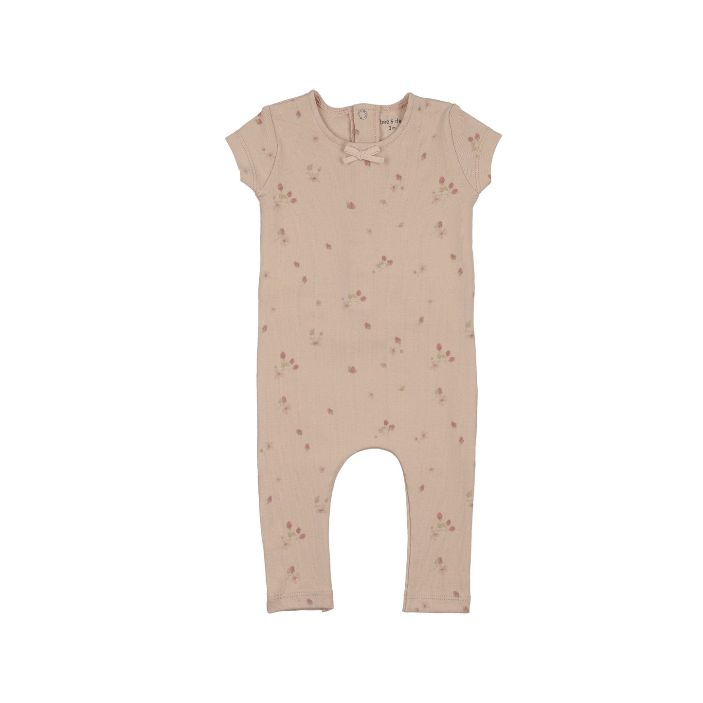 Bee And Dee Pink Sweet Berry Print Romper
