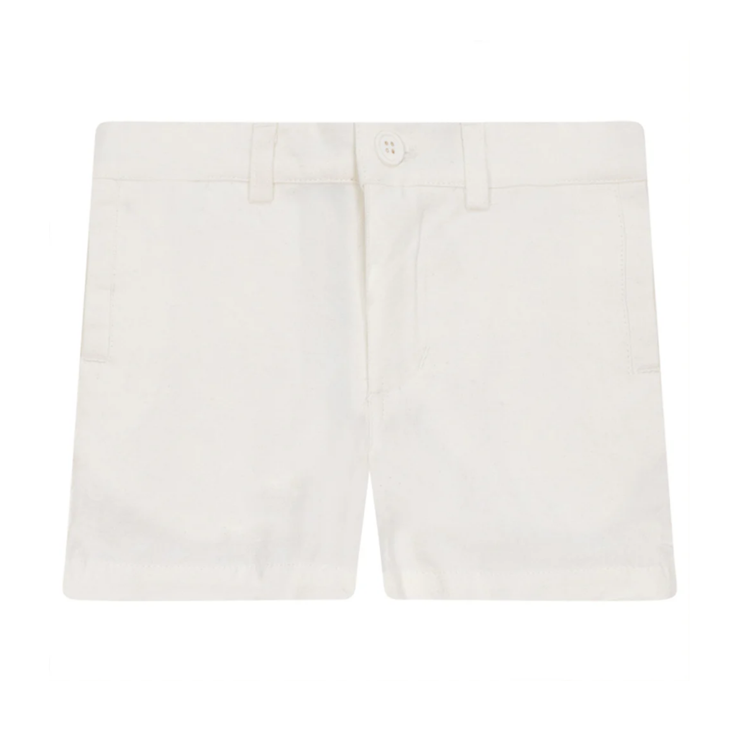 Noir by Mocha Noir White Linen Short Pant