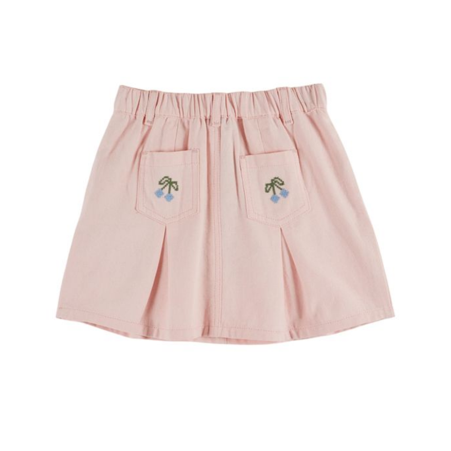 Emile Et Ida Pastel Canvas Short Skirt