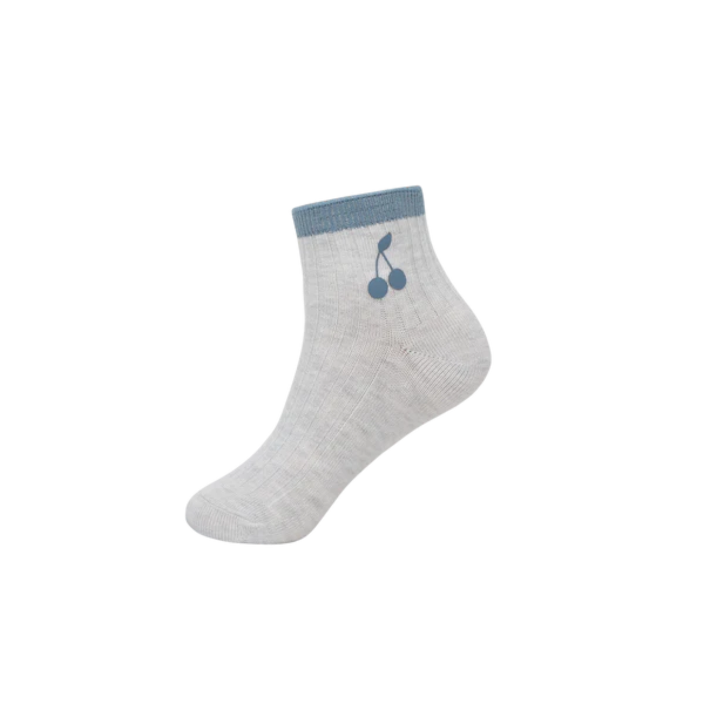 JRP Light Gray Heather Naples Midcalf Sock