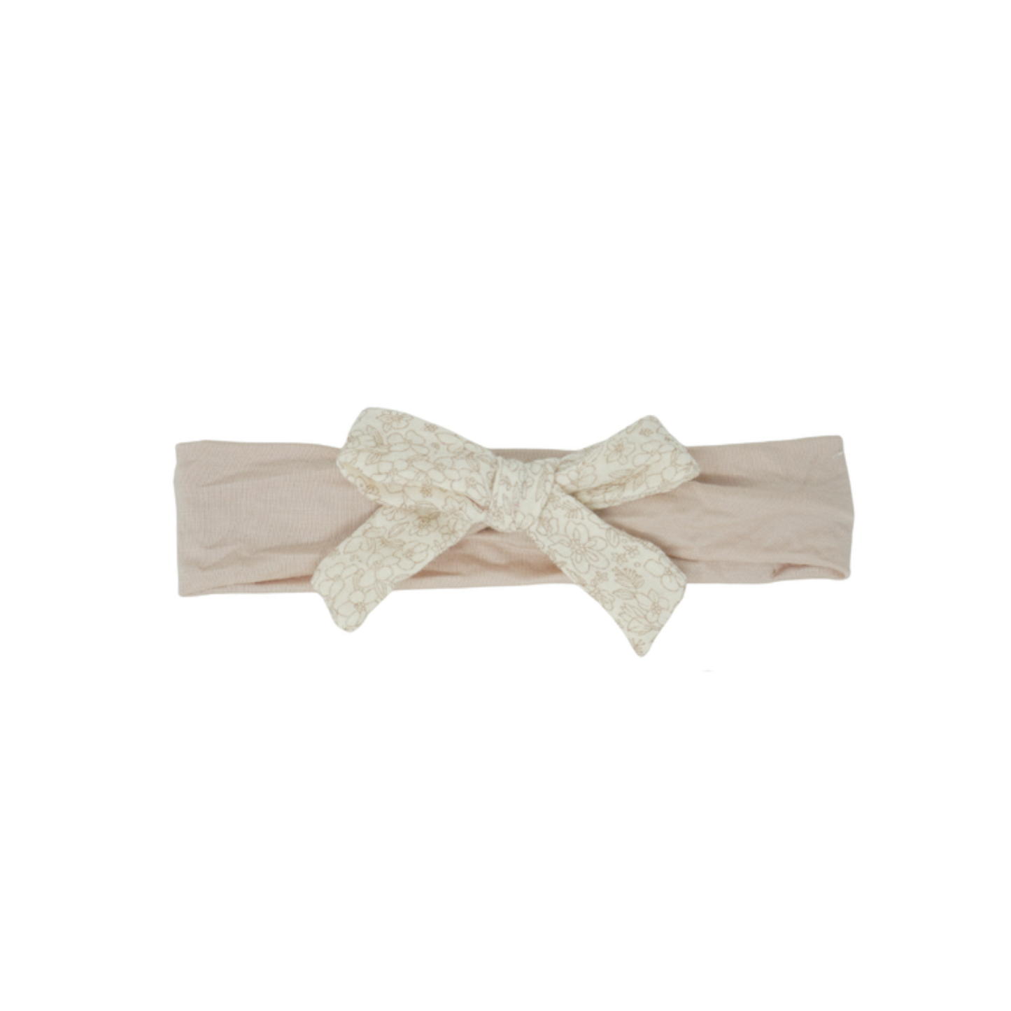 Bandeau Cream/Beige Floral Assorted Prints Collection Baby Modal Band