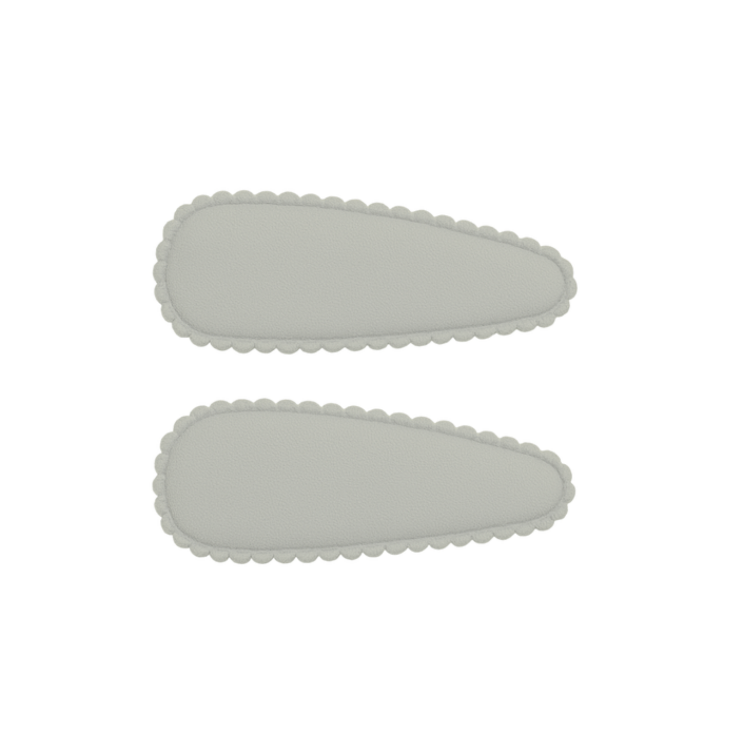 Bandeau Cream Taffeta Collection Snap Clip Set