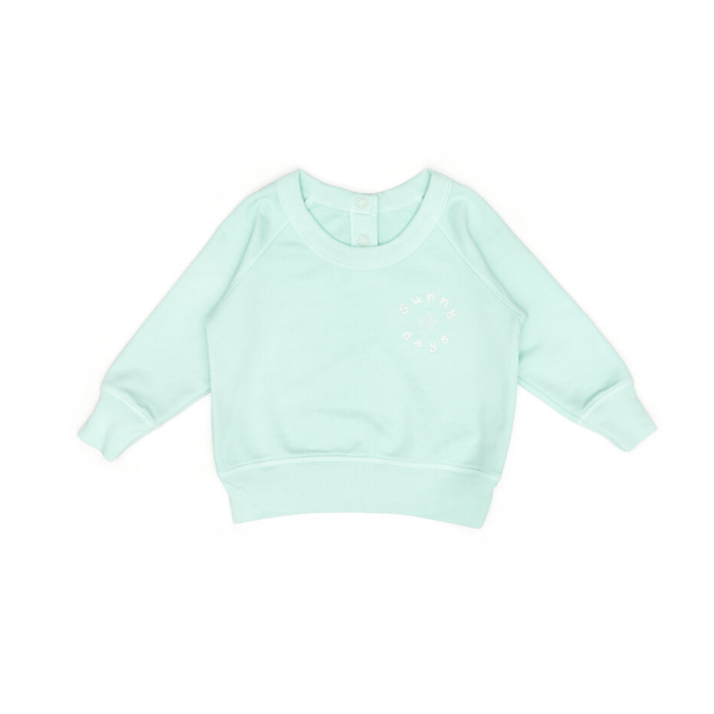 Tuntun Sea Aqua Aspen Long Sleeve Sweatshirt