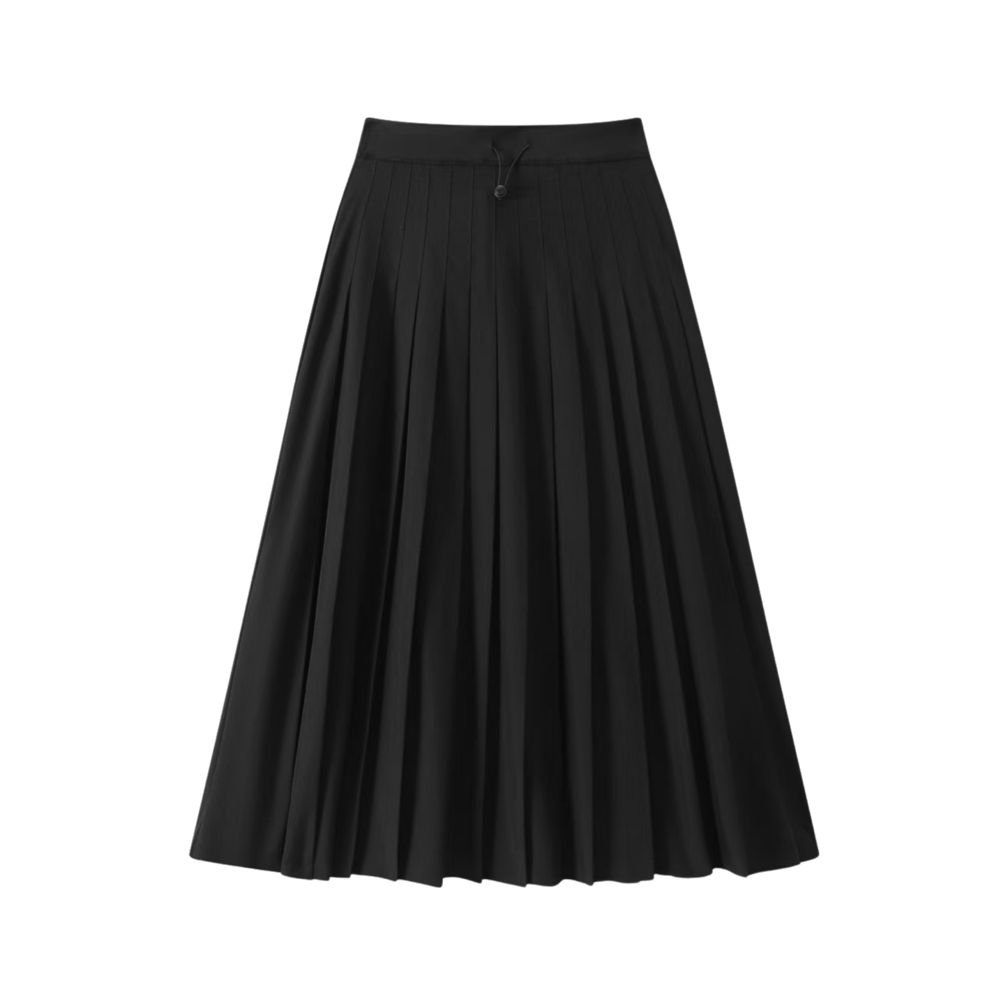 Noname Black Classic Vintage A-Line Midi Length Skirt