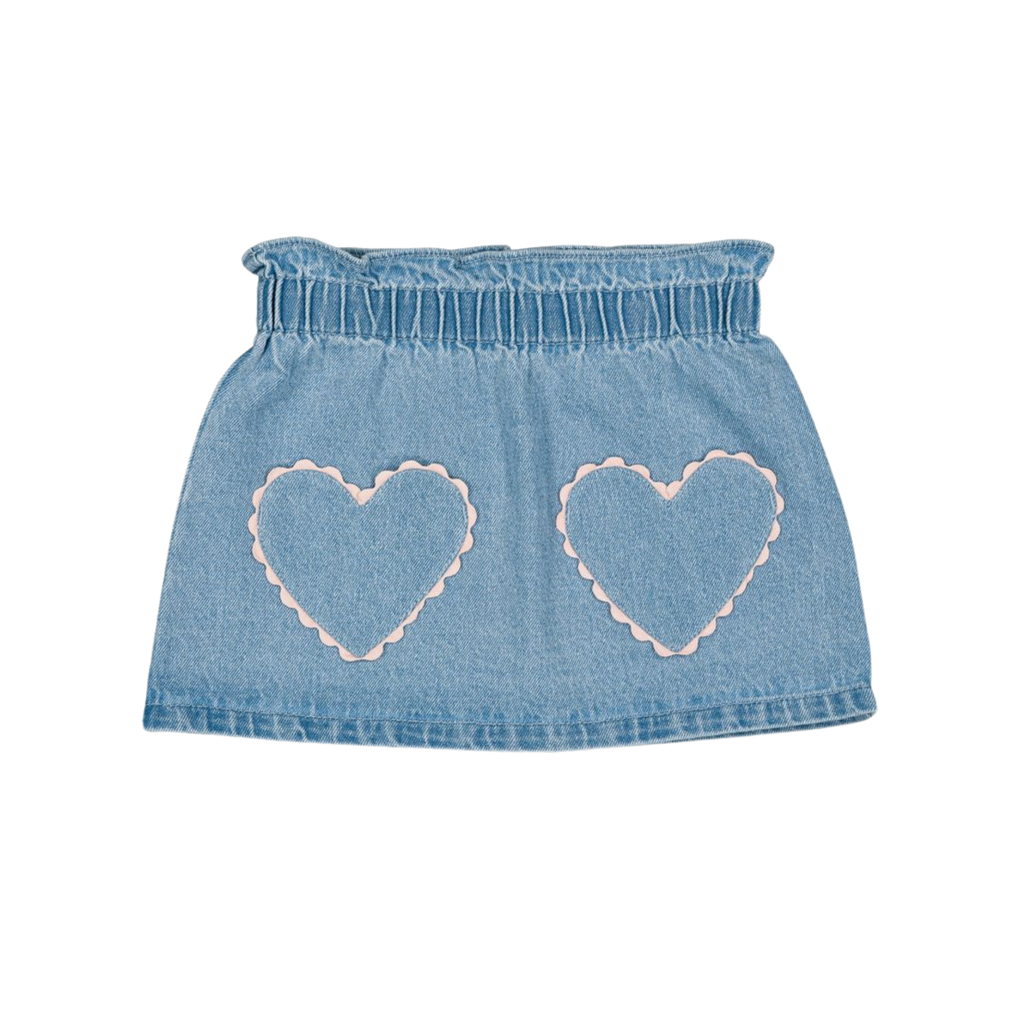 Louis Louise Light Blue Teacher Denim Skirt
