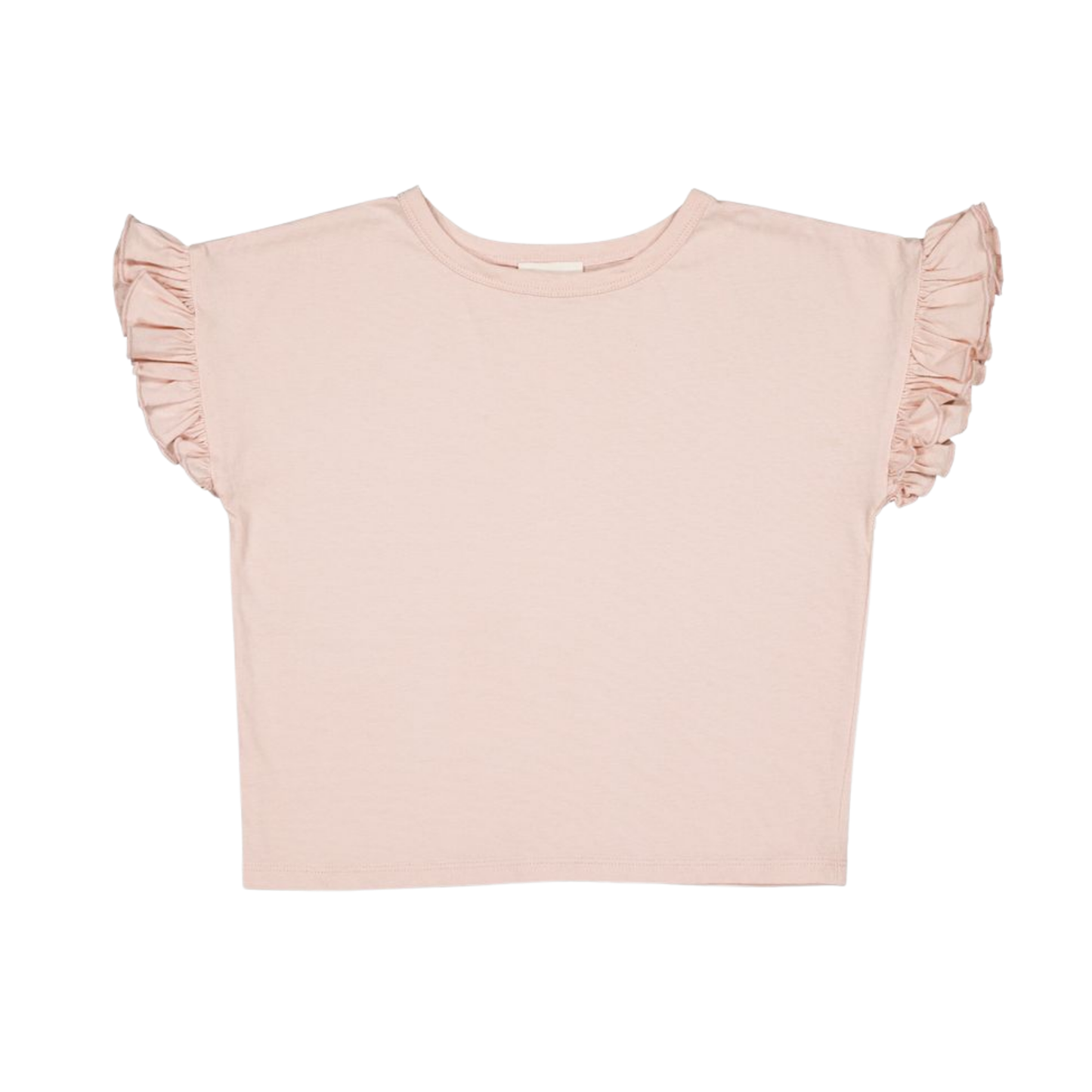 Louis Louise Pink Naomie Ruffle Sleeveless Shirt