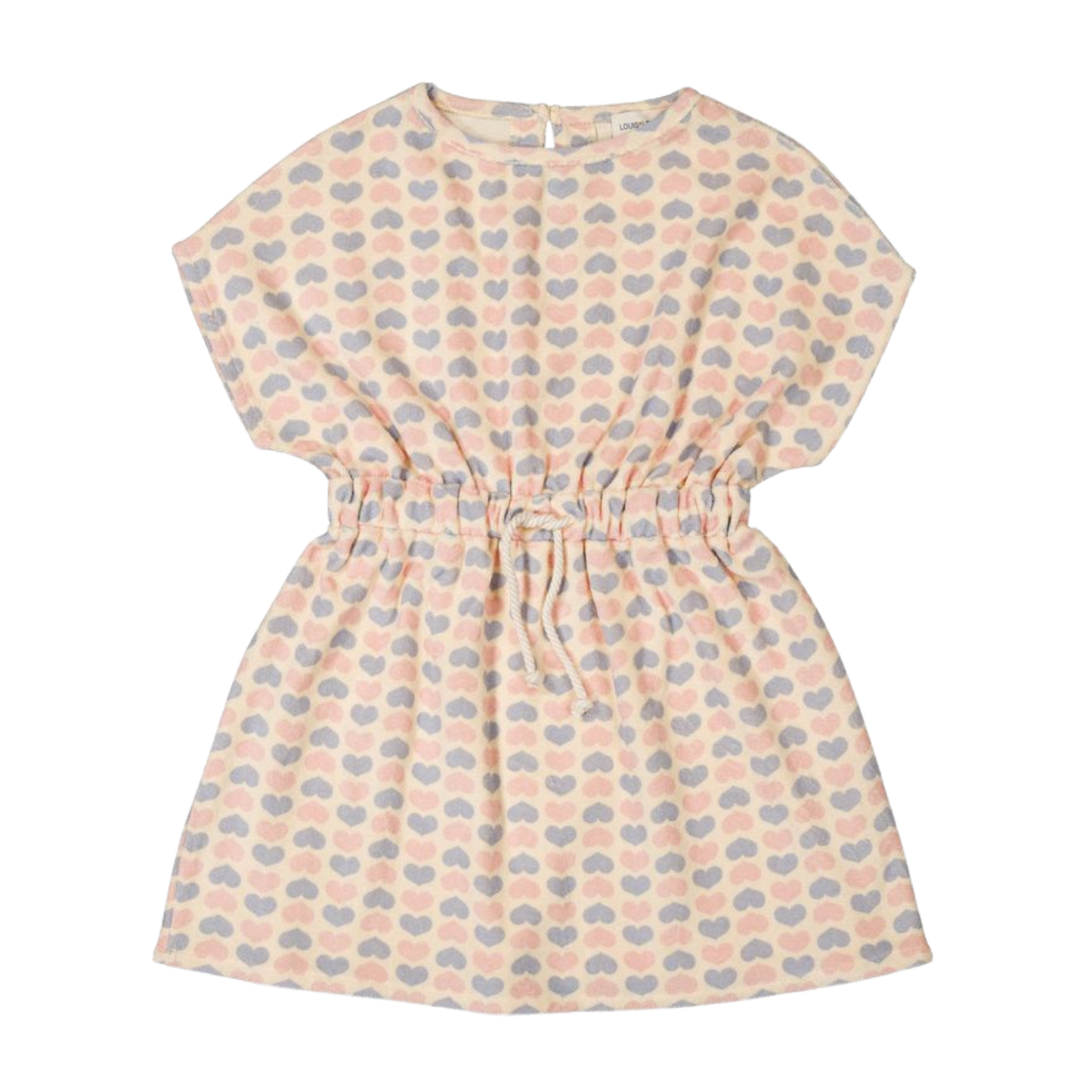 Louis Louise Pink Abbie Terry Heart Dress