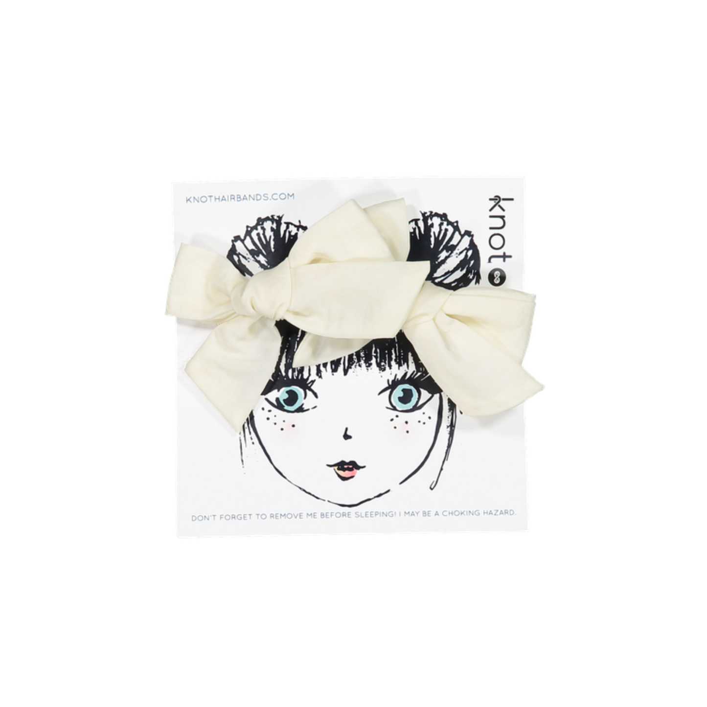 Knot Cream Matte Luxe Mini Clips Set