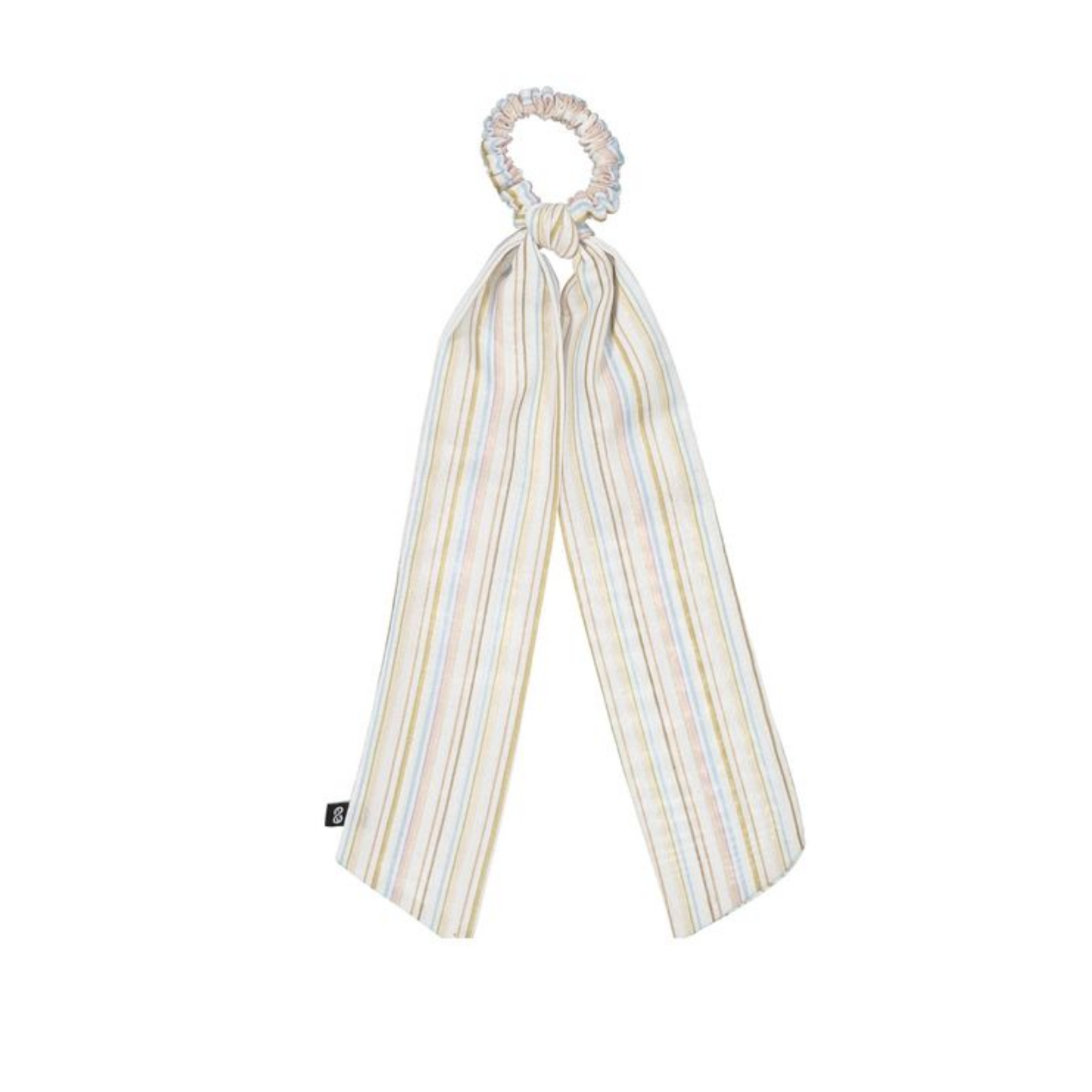 Knot Blush Stripe Coastal Scrunchie