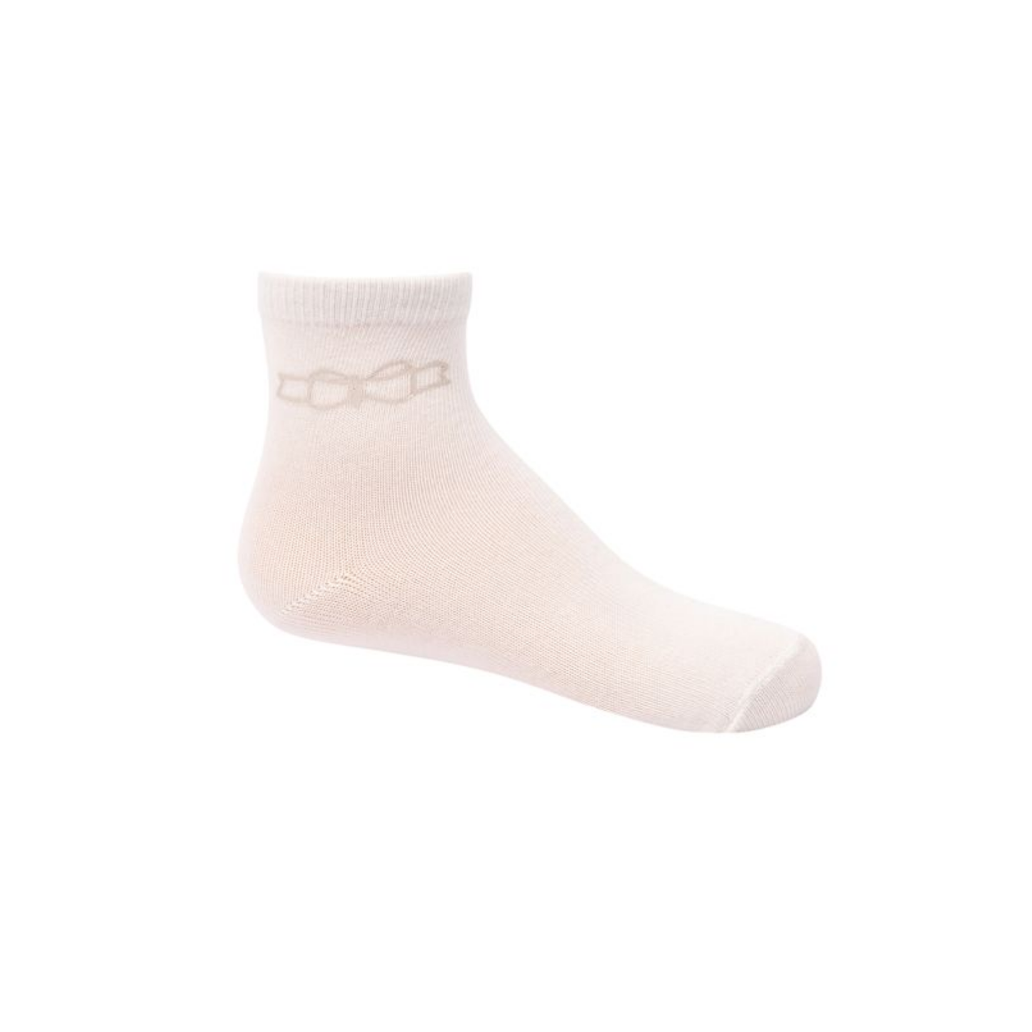Zubii 63 Vanilla Printed Bow Ankle