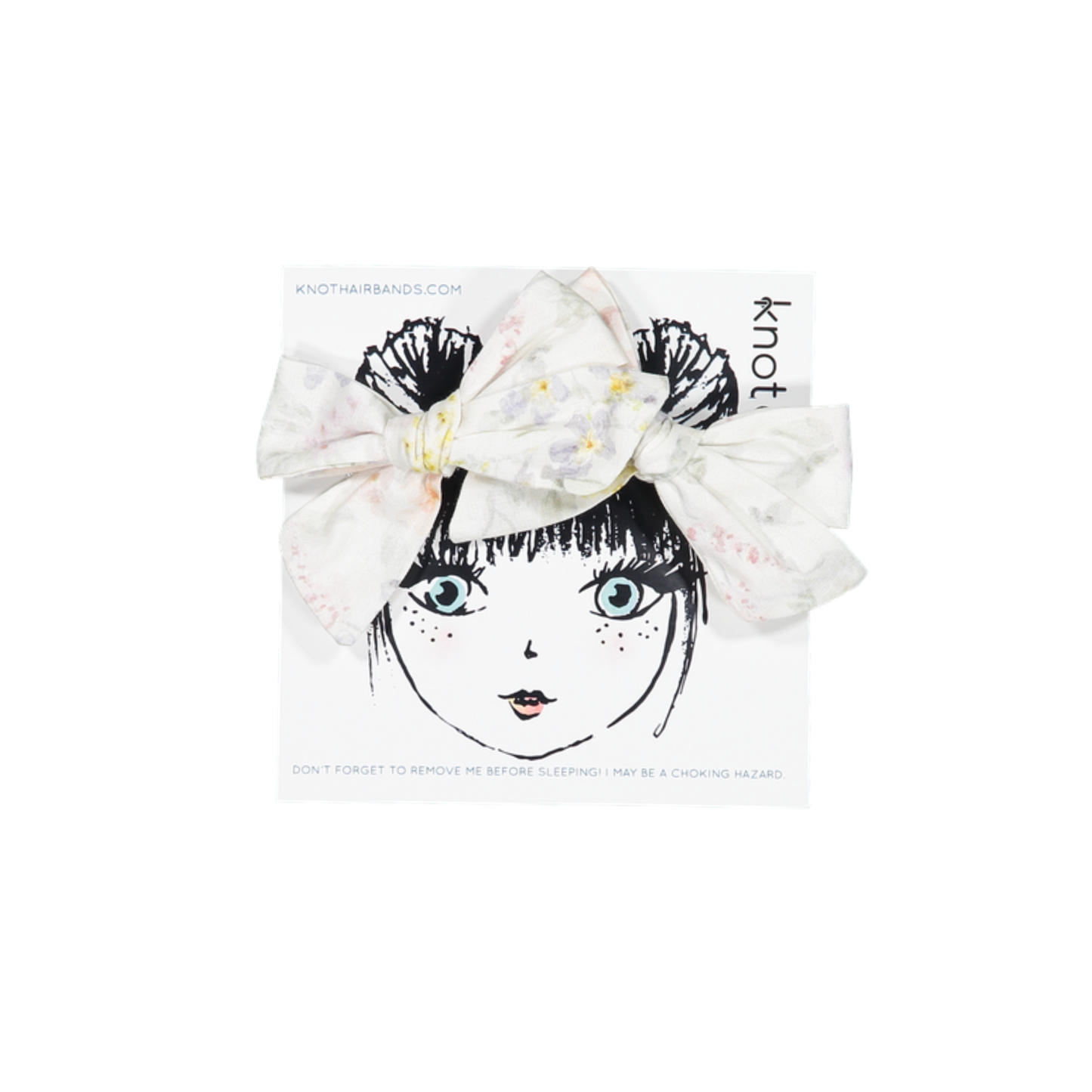 Knot White Meadow Bow Set