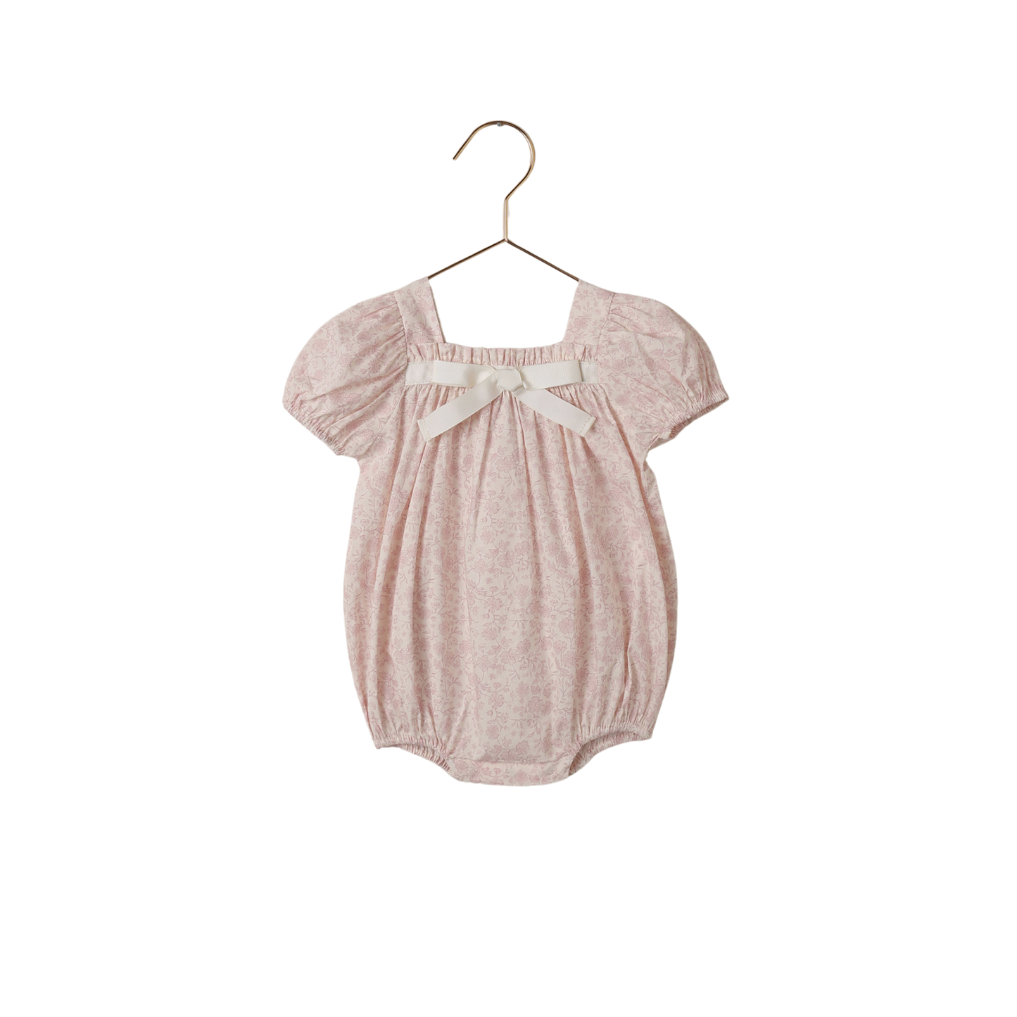 Noralee Ivory Lyla Lavender Floral Romper