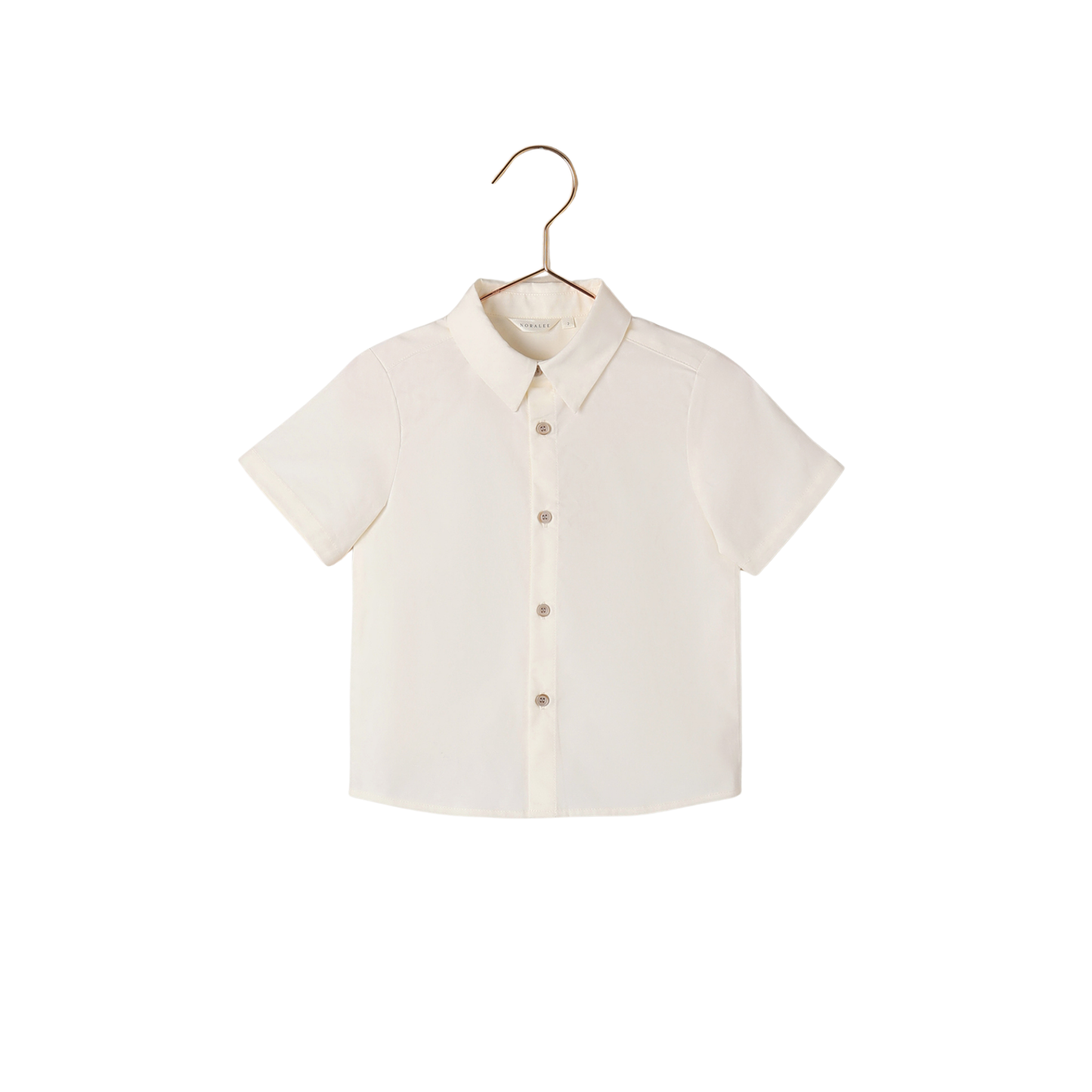 Noralee Ivory Atlas Short Sleeve Shirt