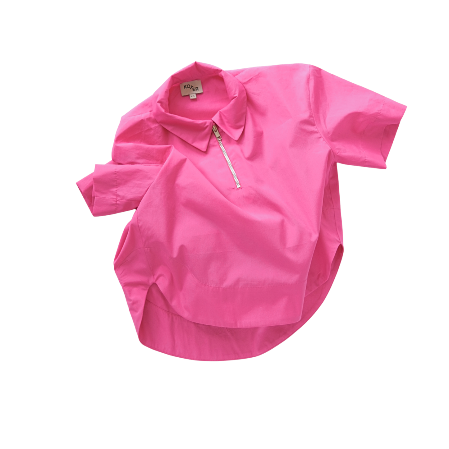 Koter Pink Ezra Half Zip Shirt