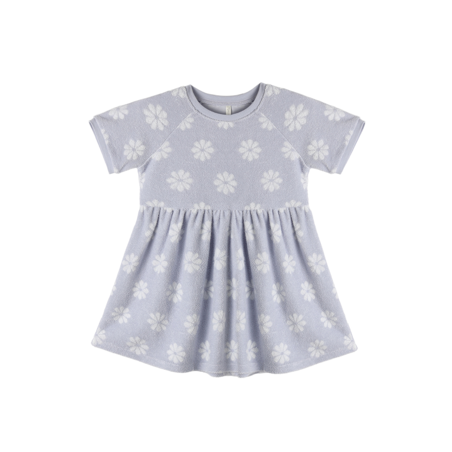 Rylee+Cru Periwinkle Daisy Short Sleeve Dress