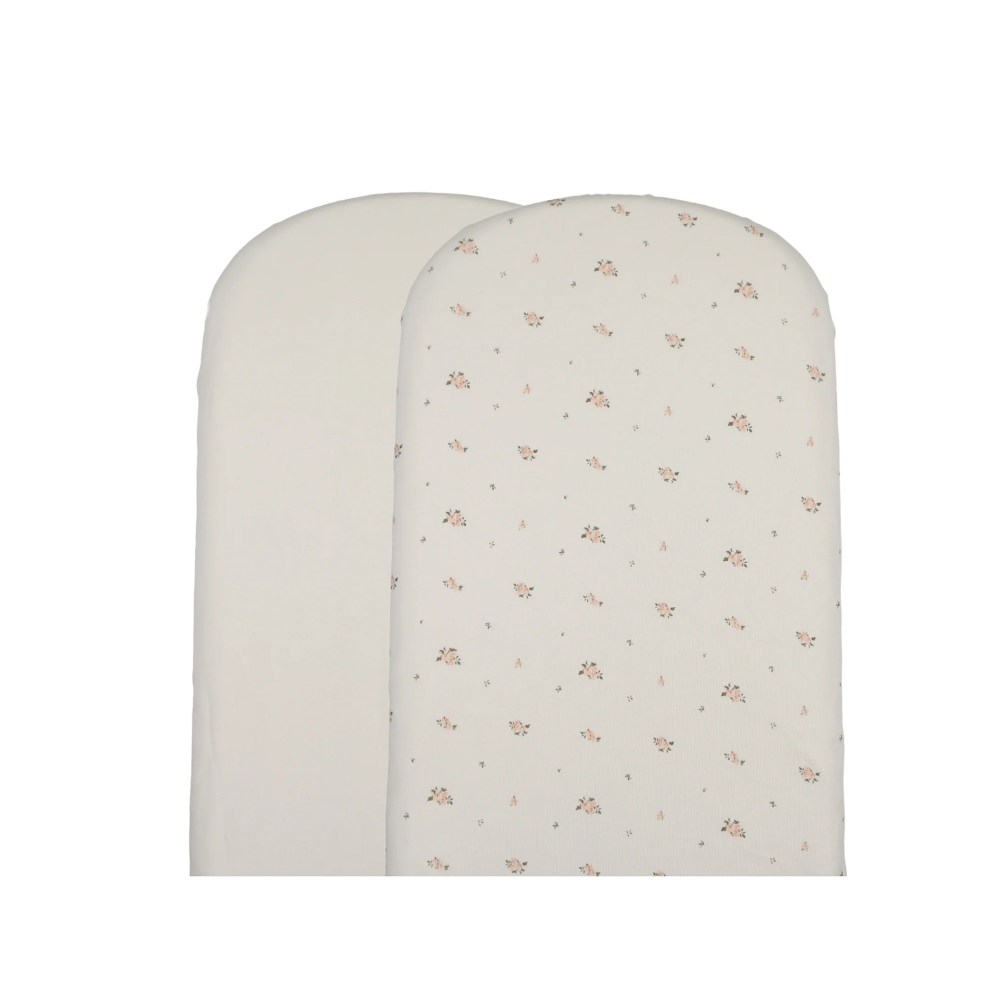 Lilette Rosebud Pink Rosebud Bassinet Sheet