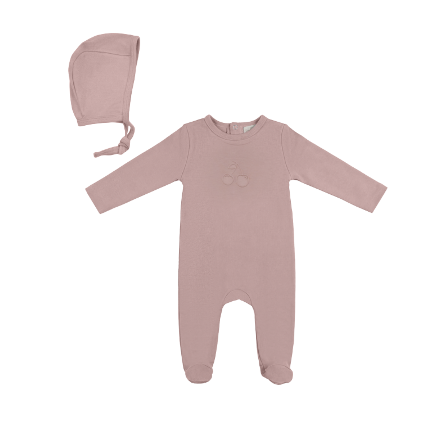 Bebe Bella Light Maple Modal Embossed Cherry Layette
