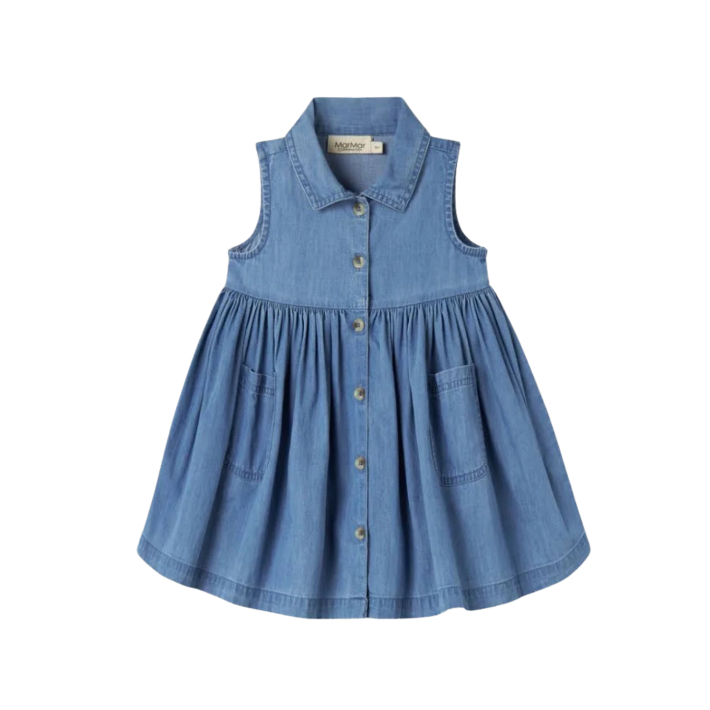Marmar Blue Denim Danal Sleeveless Dress