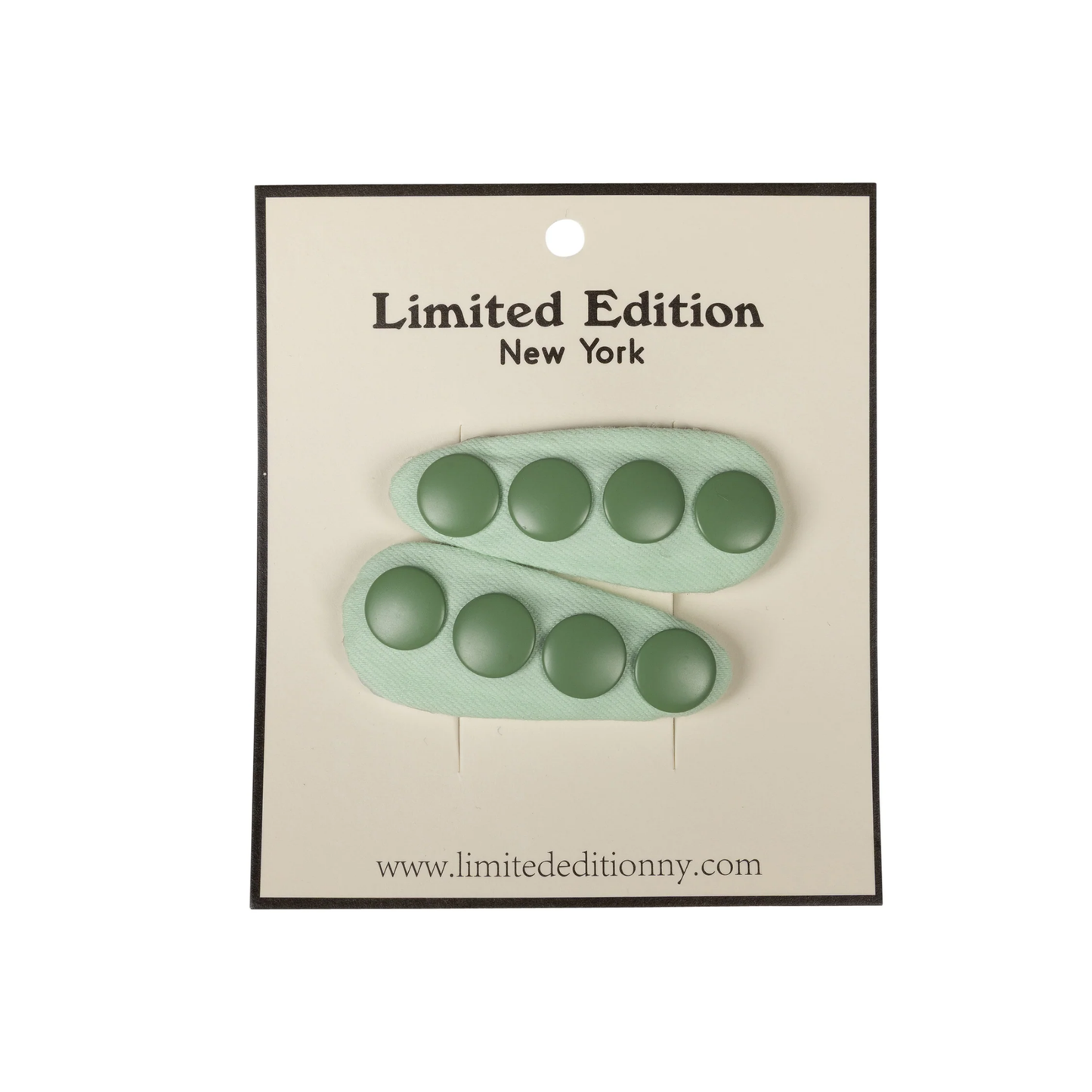 Limited Edition Cool Mint Denim Snap Snap Clip Set