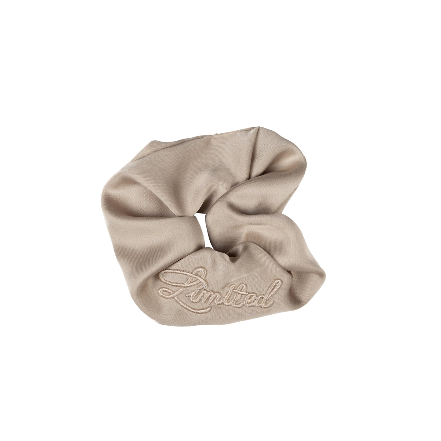 Limited Edition Sand Monochromatic Satin Scrunchie