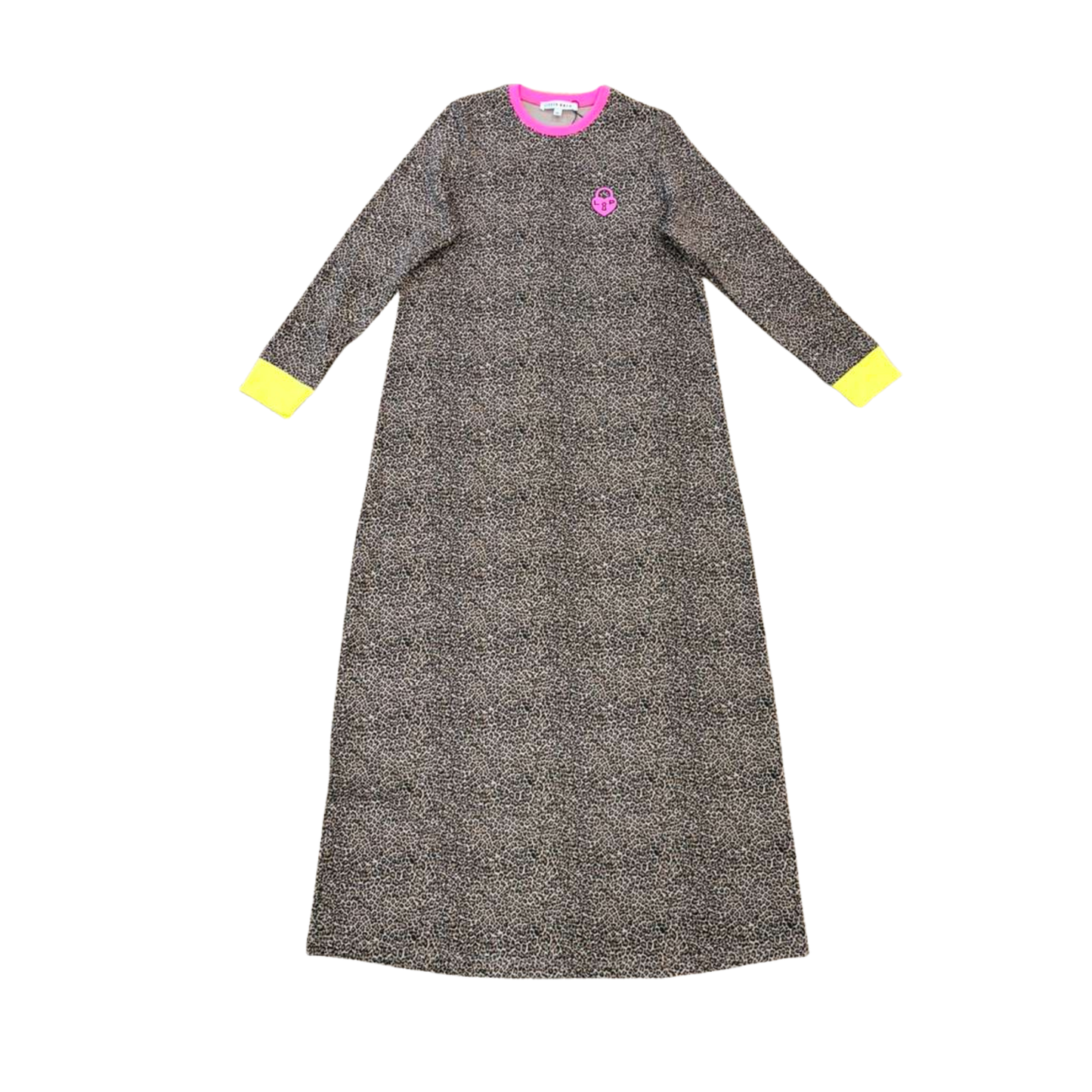 Little Parni Leopard / Hot Pink Leopard Nightgown