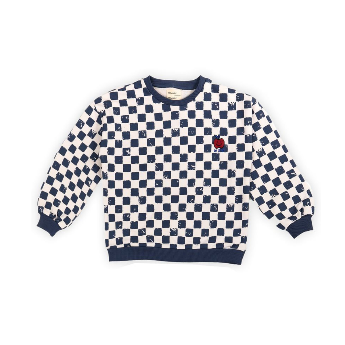 Wander & Wonder Checkerboard Sweatshirt