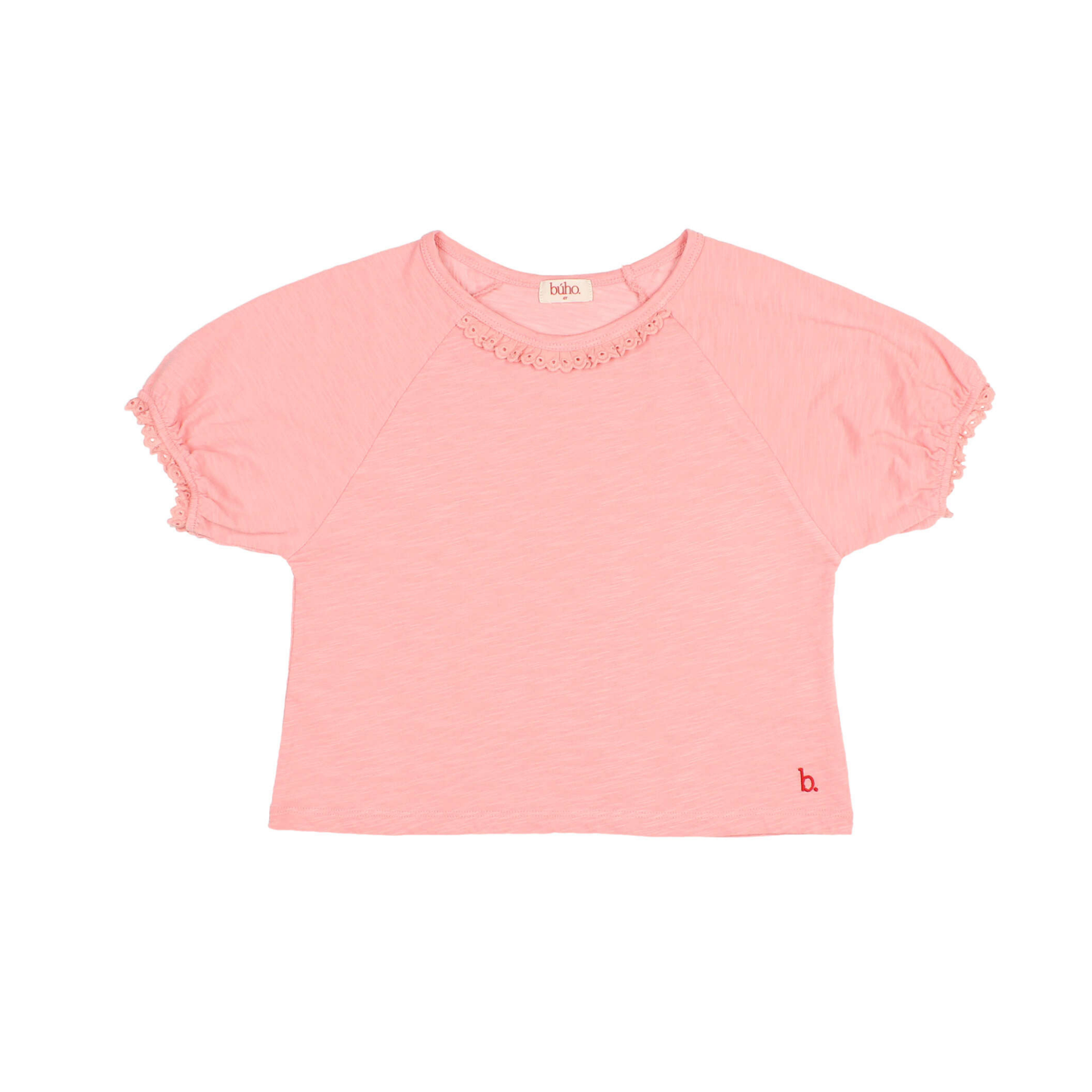 Buho Sugar Pink Lace T-Shirt