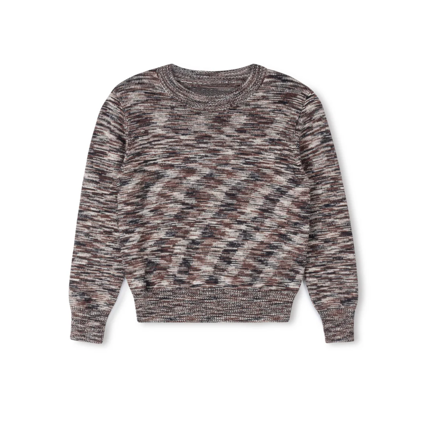 Lilou Printed Marled Sweater