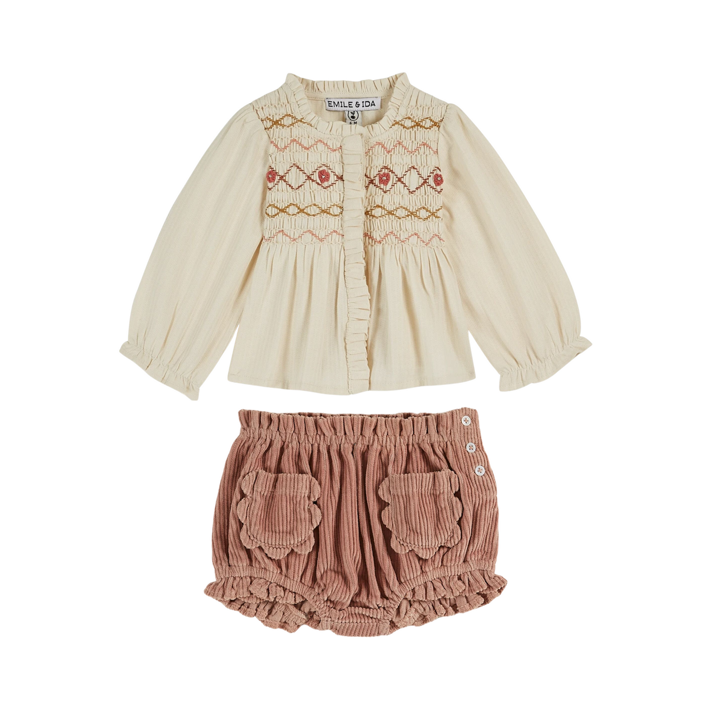 Emile & Ida Smockee Set