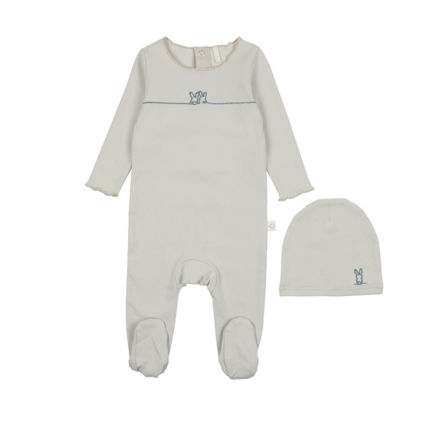 Pouf Bunny Graphic Footie