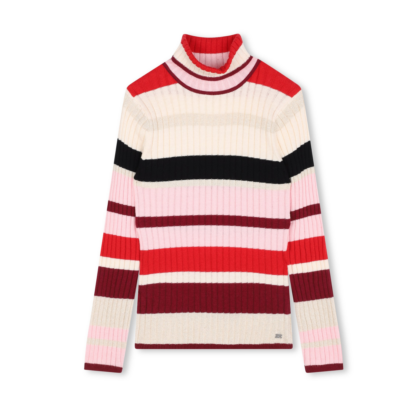 Sonia Rykiel Turtleneck Stripped Sweater