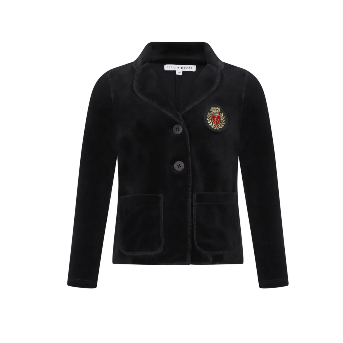 Little Parni Velour Blazer