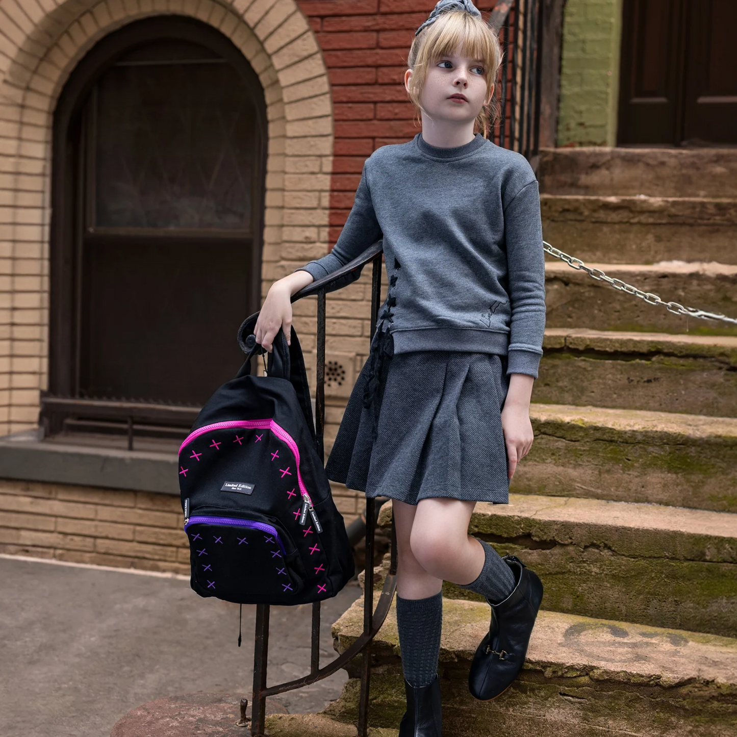 Limited Edition Yarn Stitched Backpack