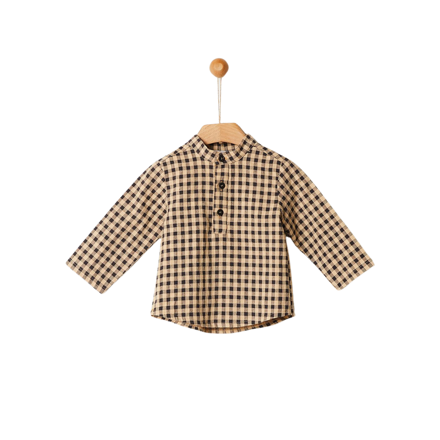 Yell-Oh Gingham Blouse