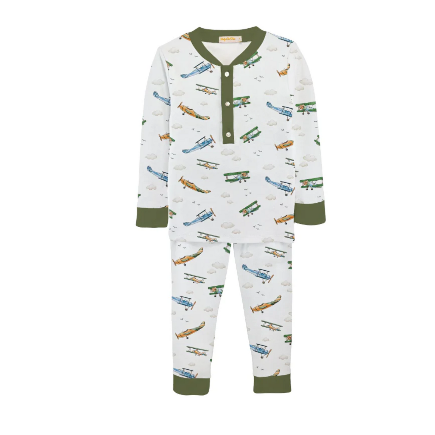 Baby Club Chic Airplanes Pajama