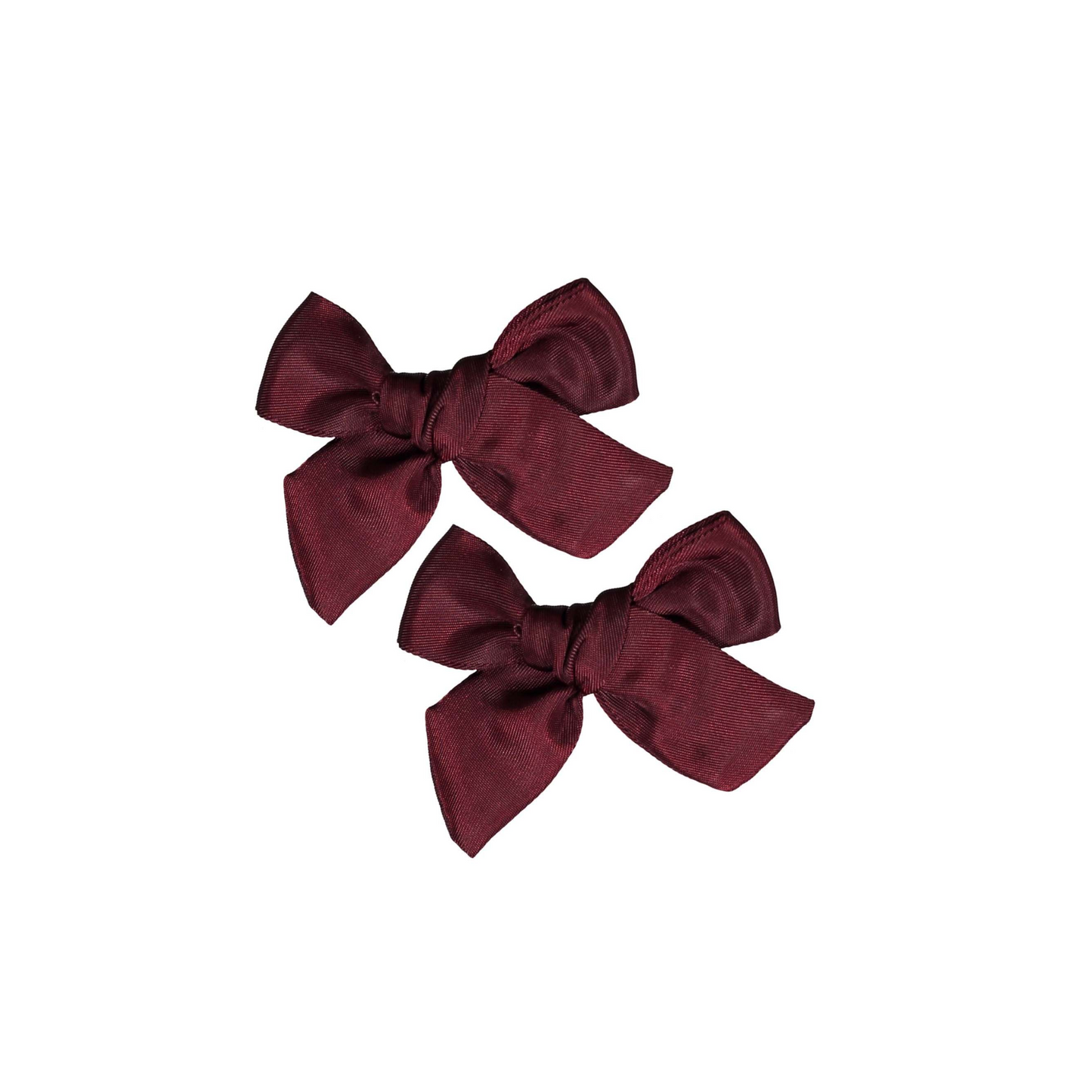 Knot Satin Clip Set