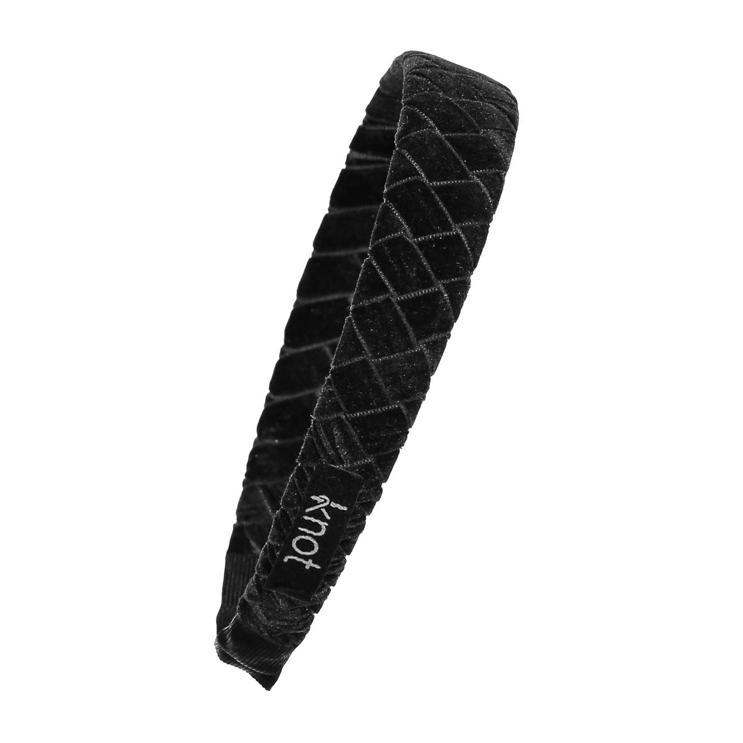 Knot Velvet Trim Headband
