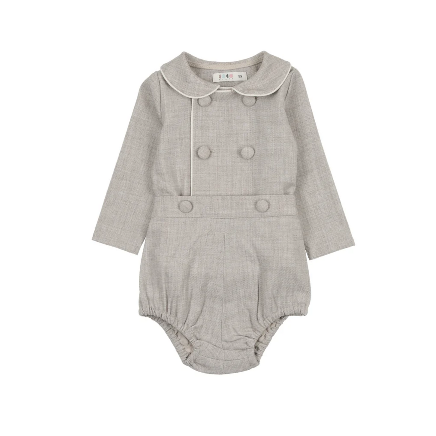 Coco Blanc Wool Baby Peter Pan Bloomer