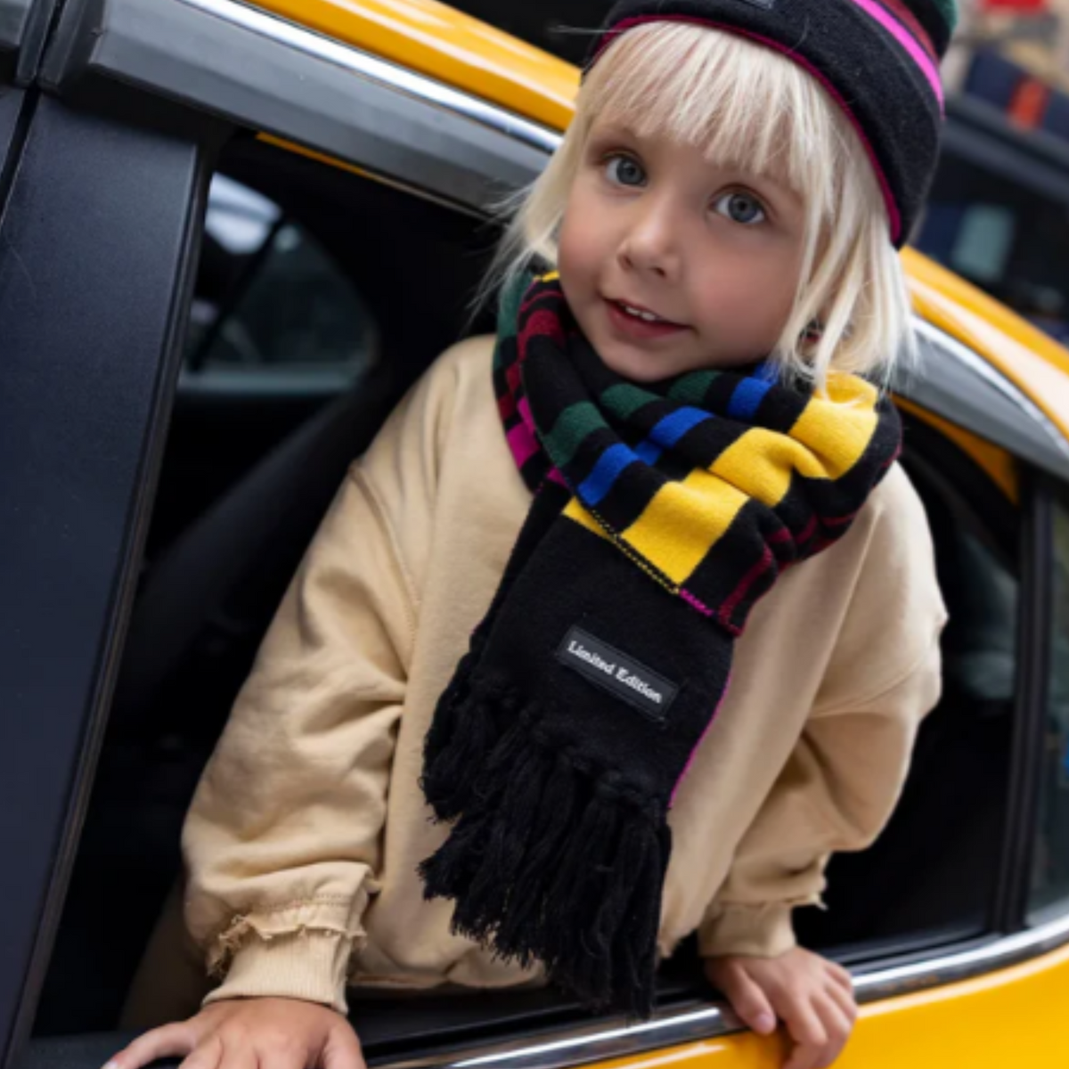 Limited Edition Striped Scarf