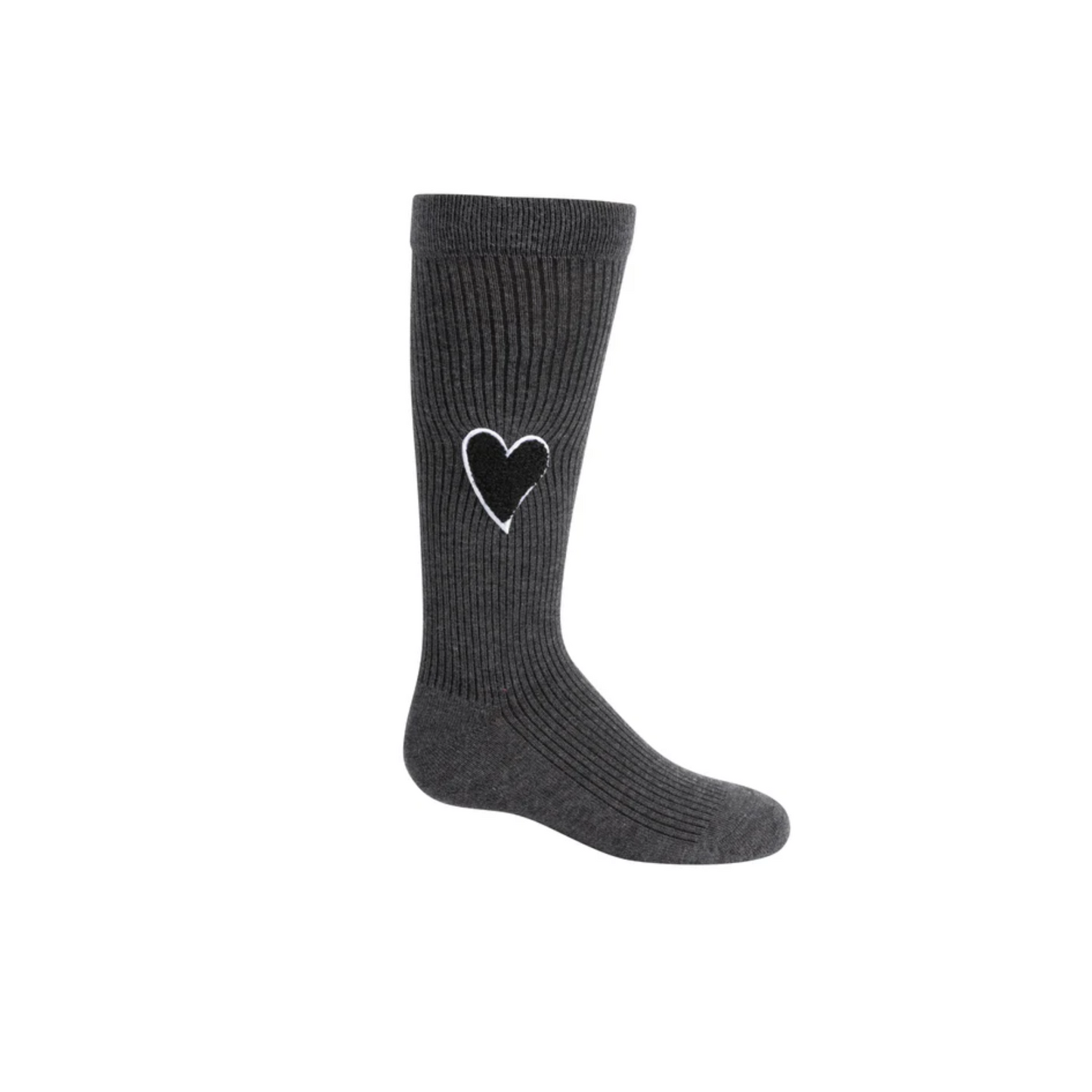 Zubii Sherpa Heart Knee Socks