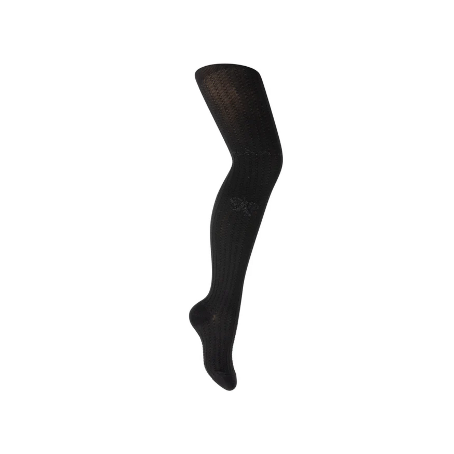 Zubii Scalloped Bow Texture Tights