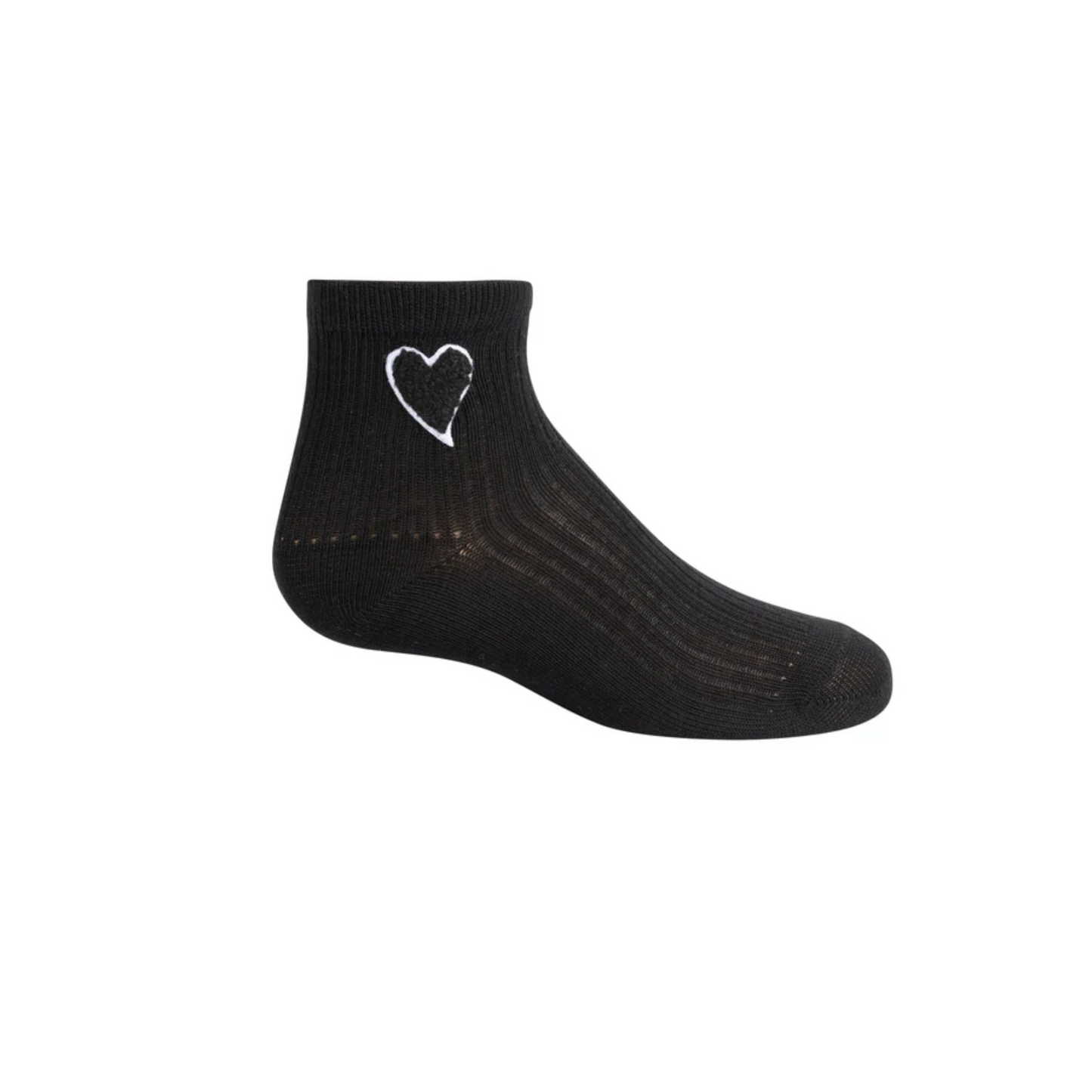 Zubii Sherpa Heart Anklet Socks