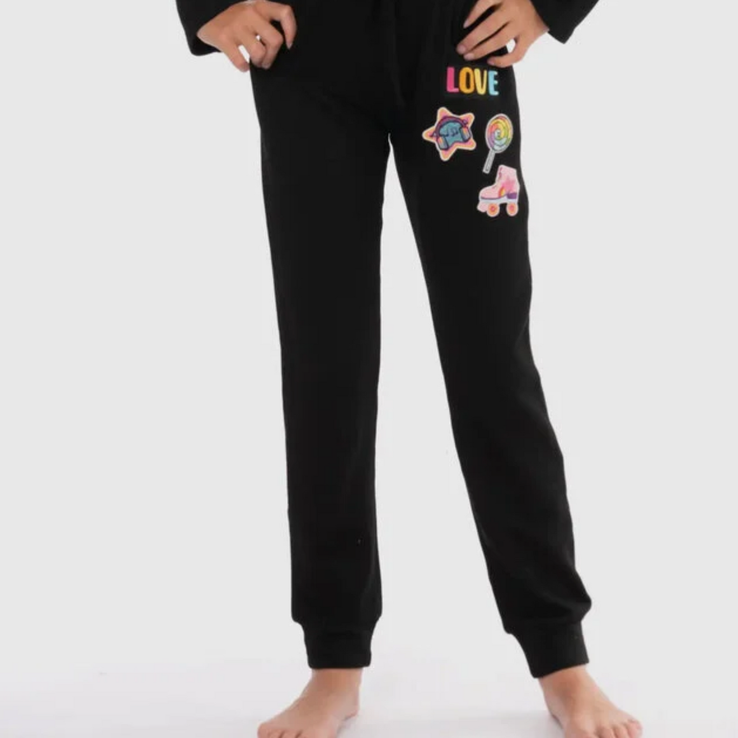 Malibu Sugar Love Skate Patches Pants