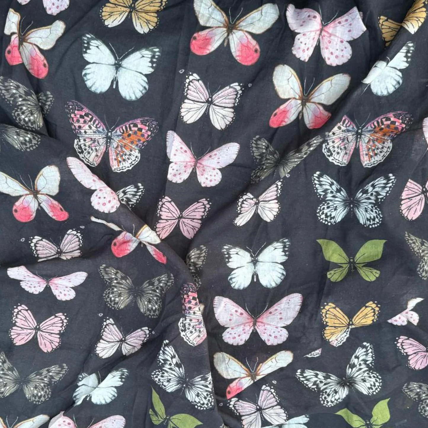 Tal Romantic Butterfly Headscarf
