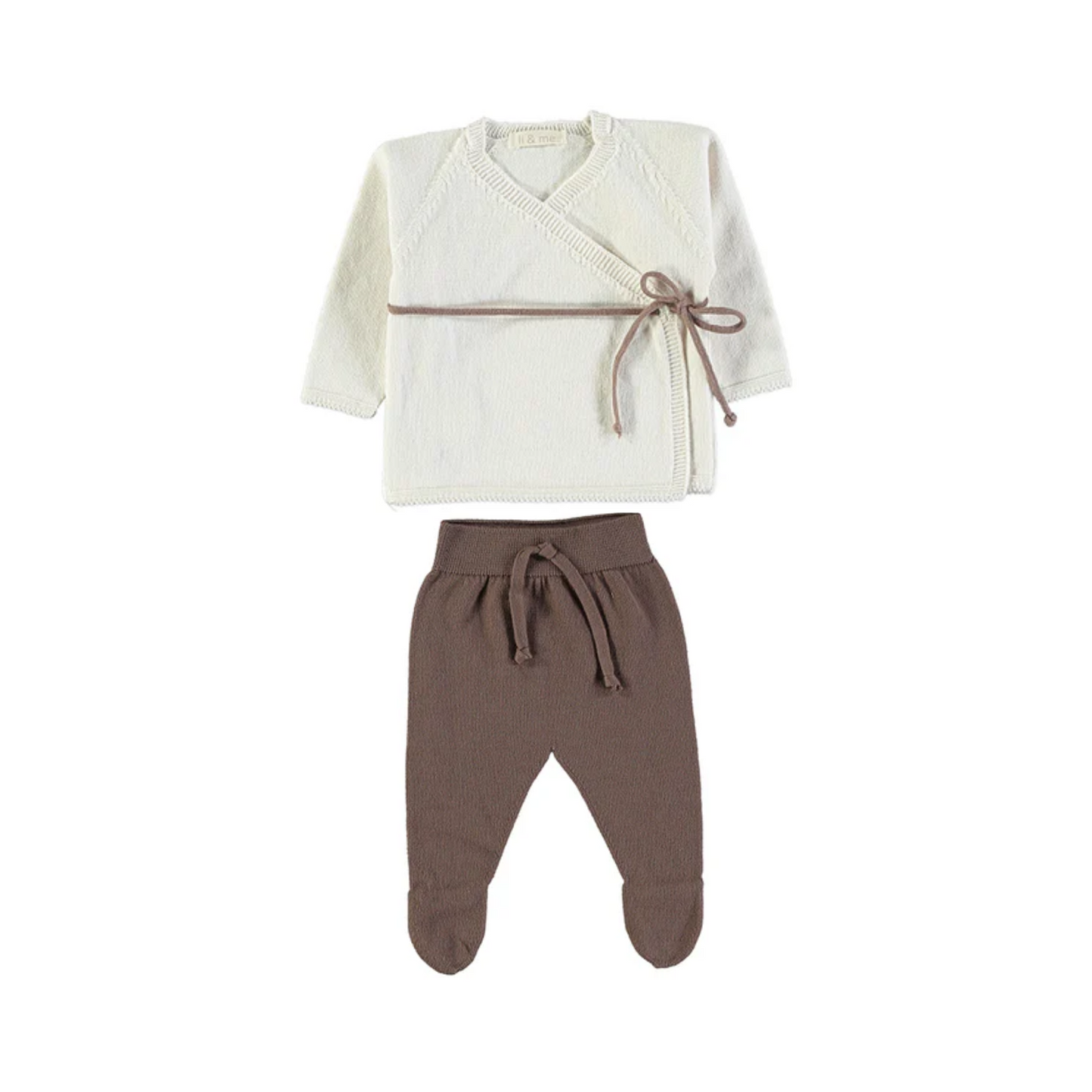 Chantiques Corp Enzo Knit Long Sleeve Kimono Set