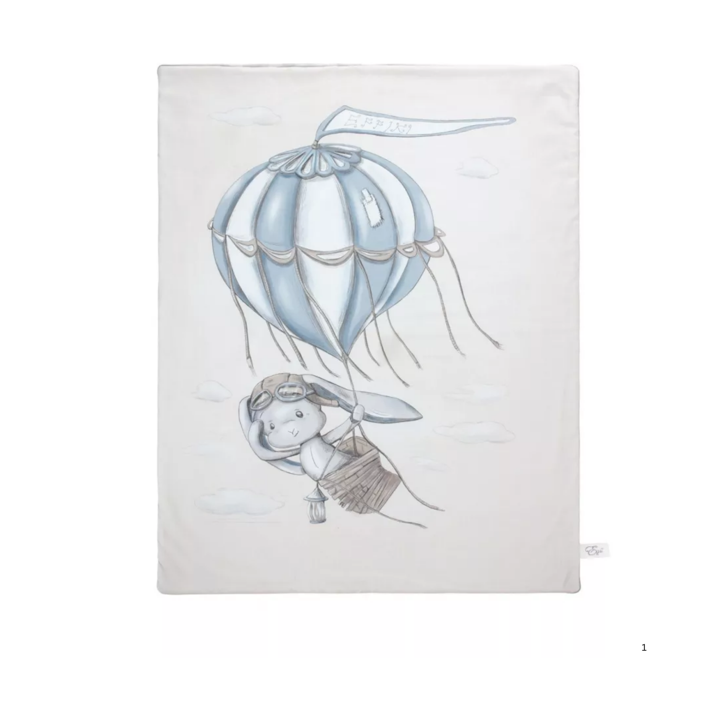 Effiki Double Blanket with Effiki Bunny Aviator