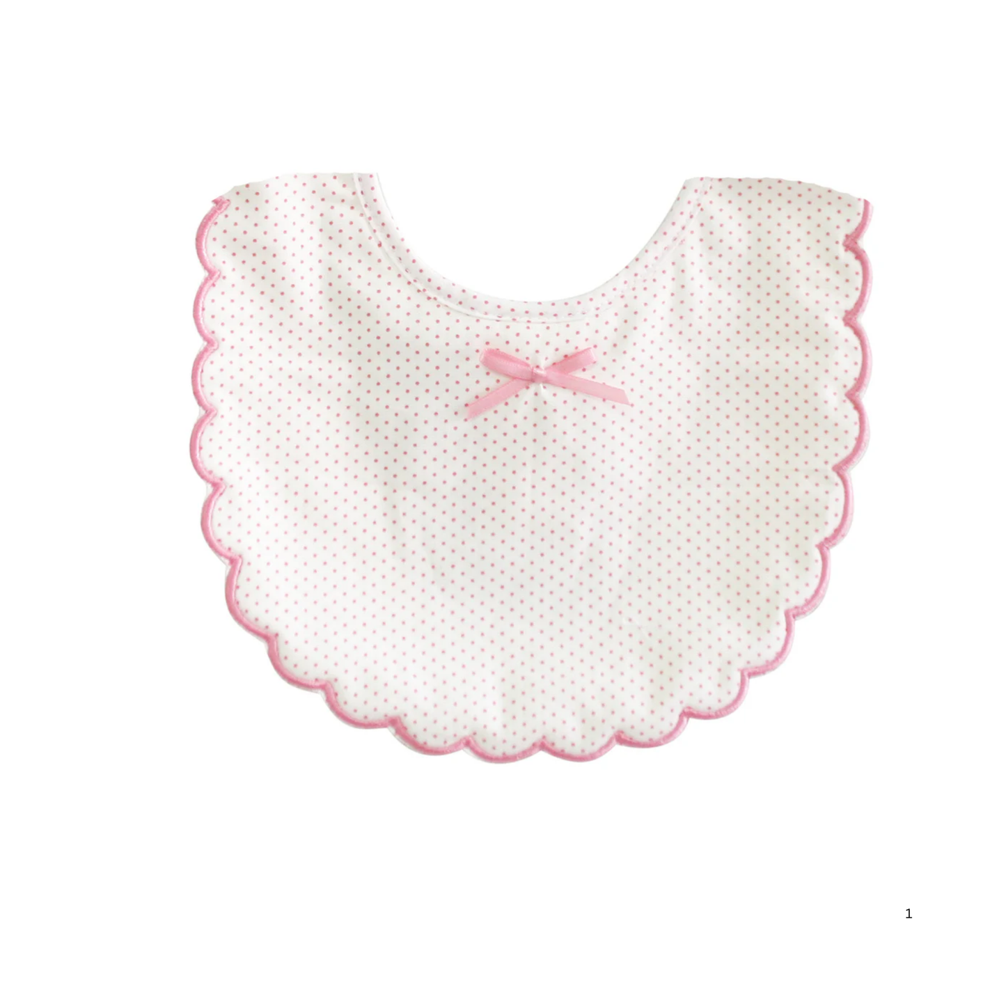 Alimrose Scallop Edge Bib Spot