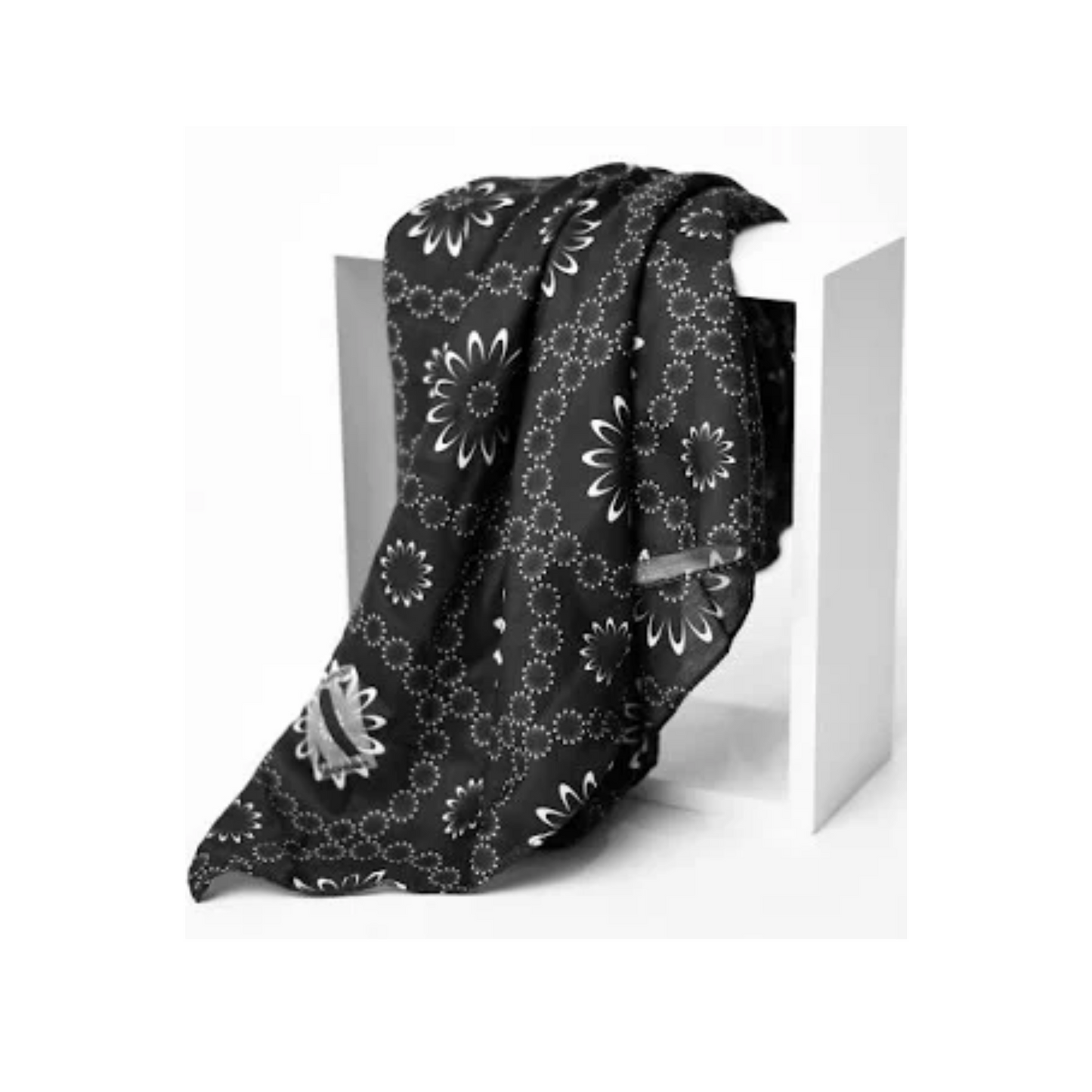 Nicsessories Bold Floral Headscarf Pretied With Grip