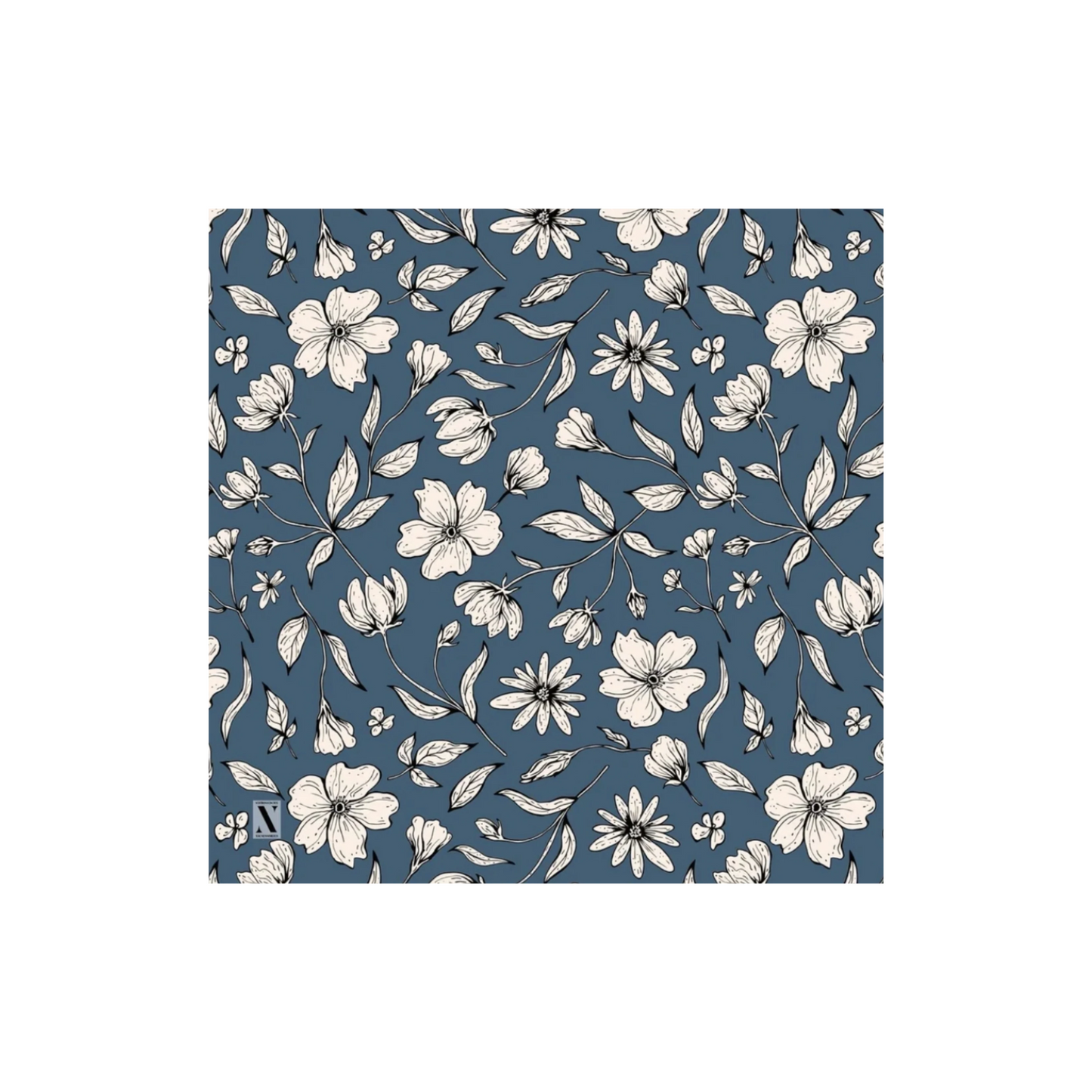 Nicsessories Floral Headscarf Pretied With Grip