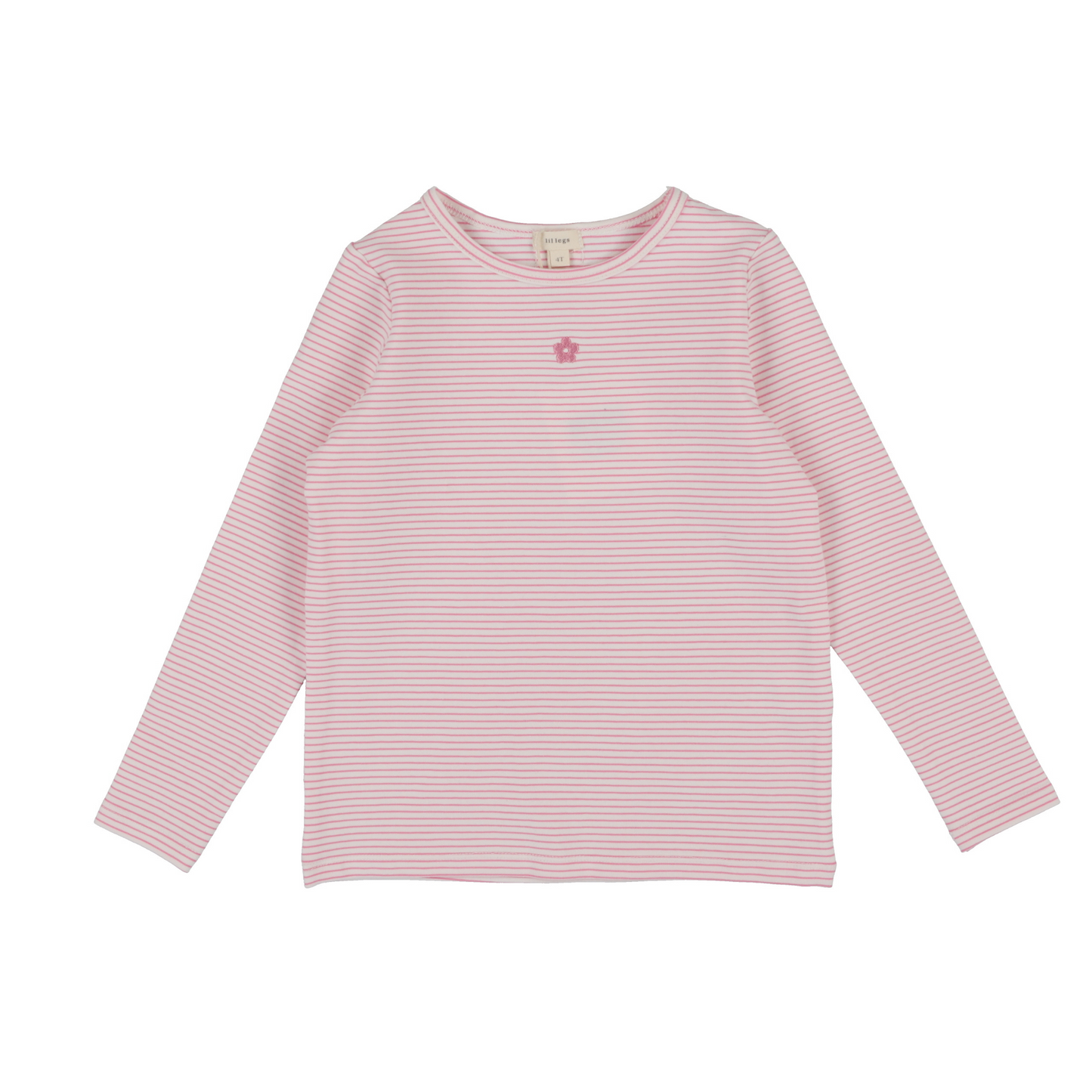 Lil Legs Striped Long Sleeve Tee